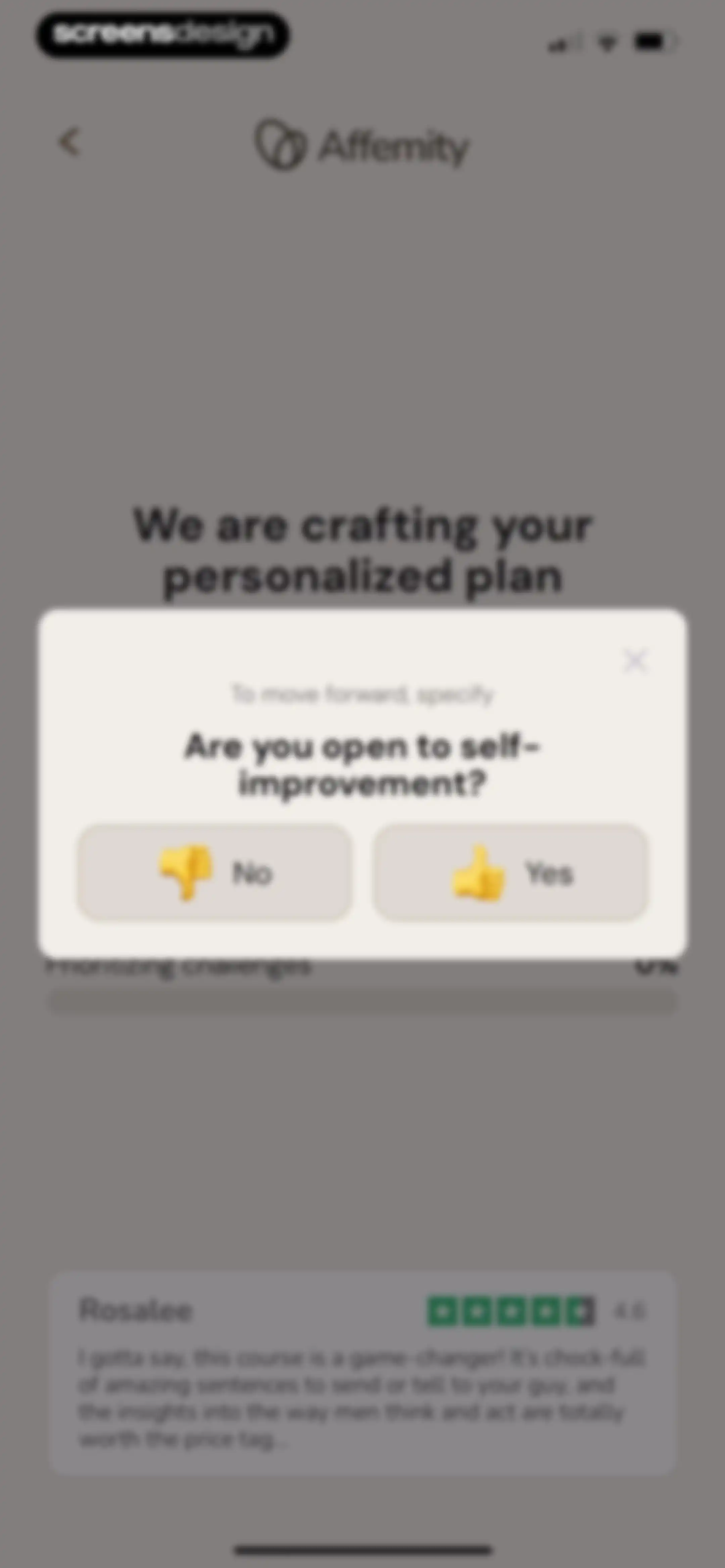 Affemity: Relationship Coach screen 48