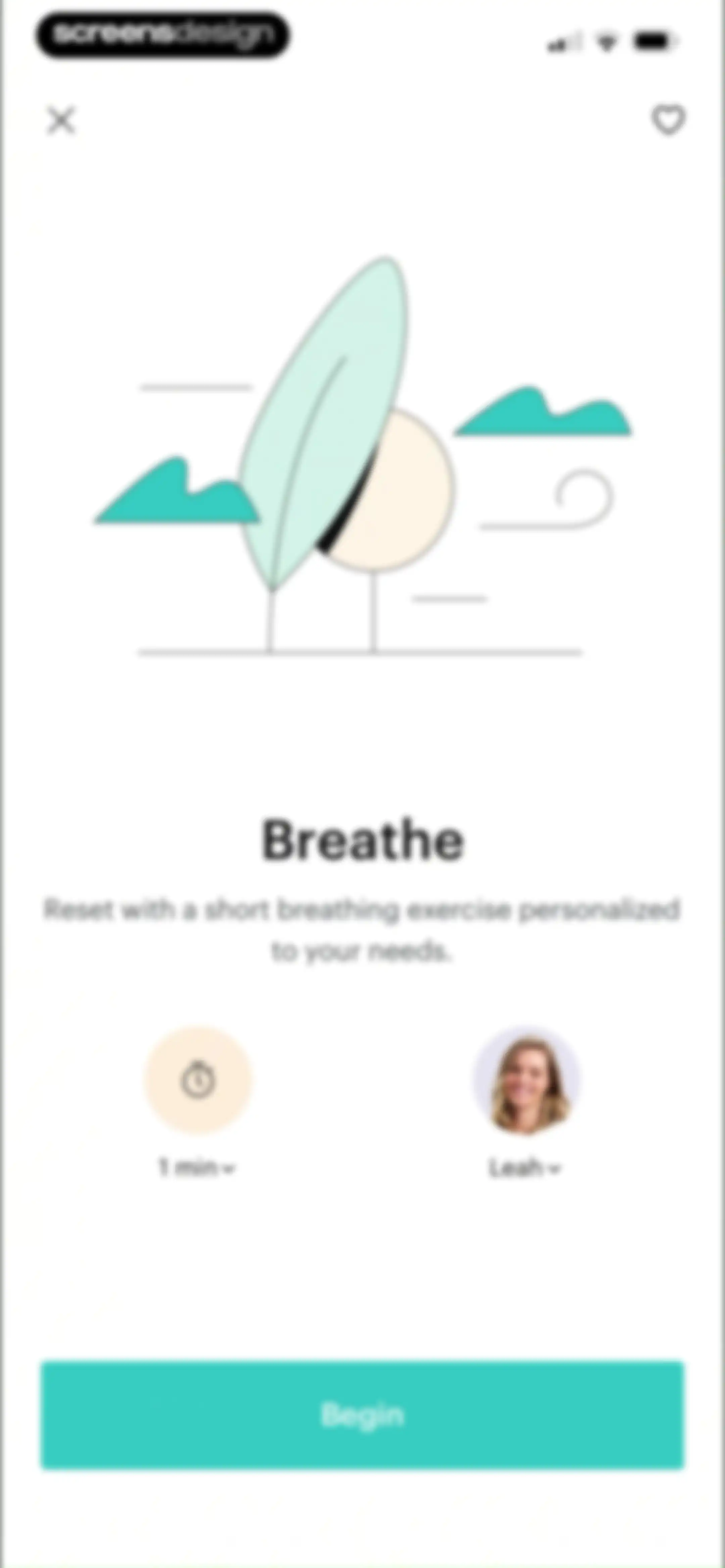 Balance: Meditation & Sleep screen 56