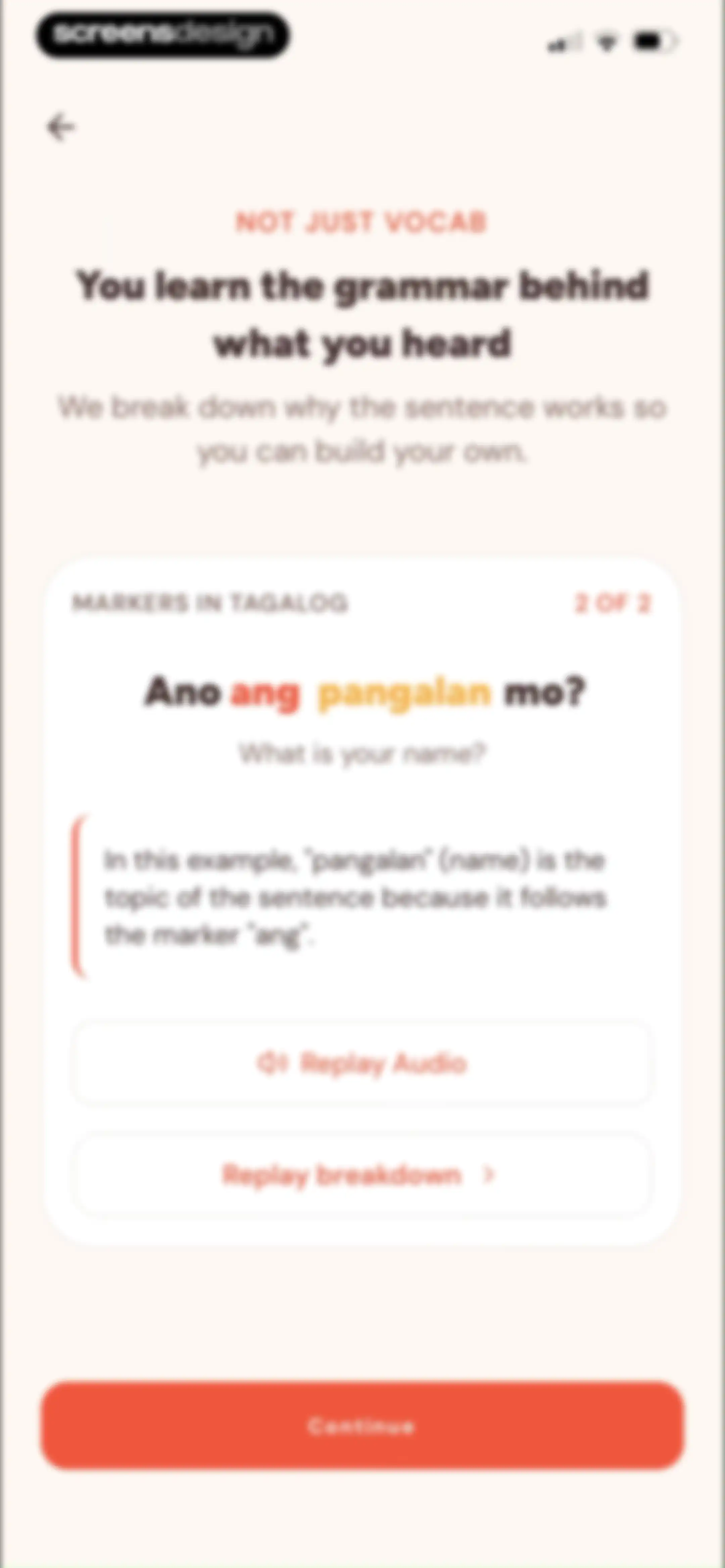 Tahanan: Learn Tagalog screen 23