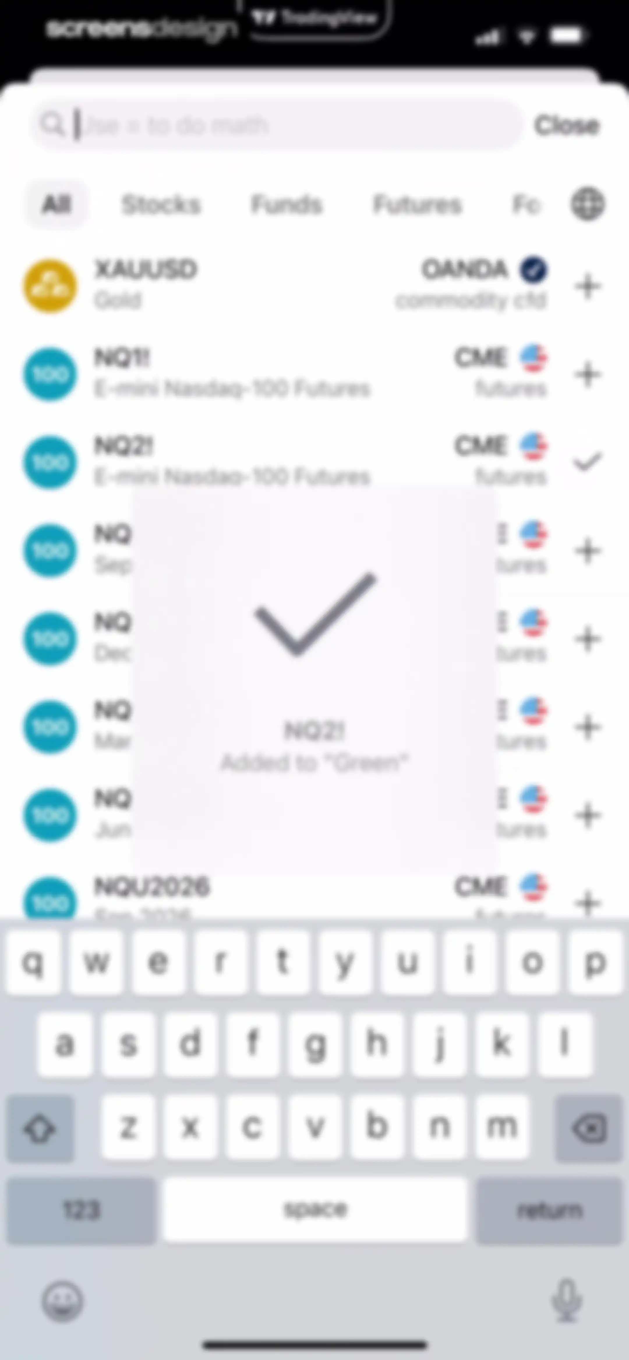 TradingView: Track All Markets screen 178
