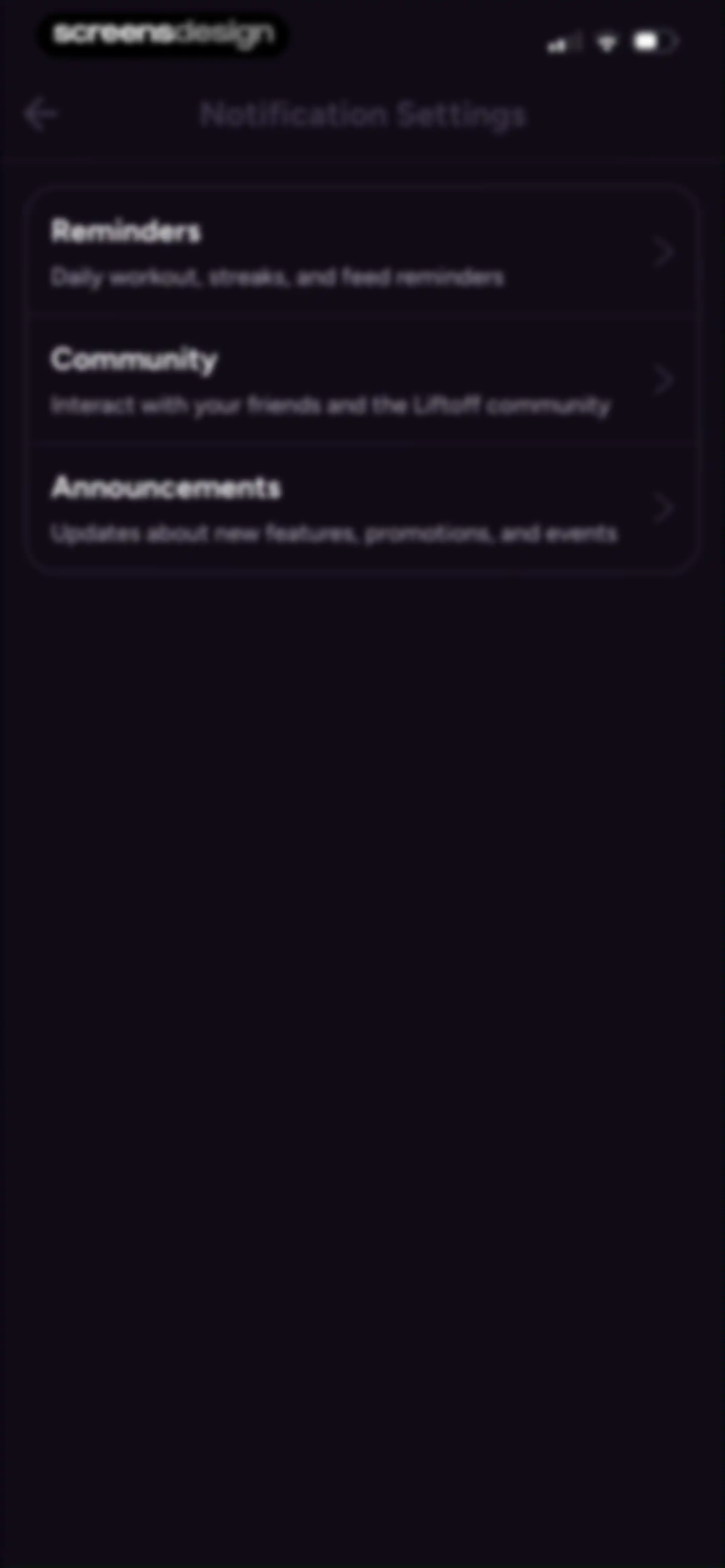 Liftoff - Ranked Gym Workouts screen 222