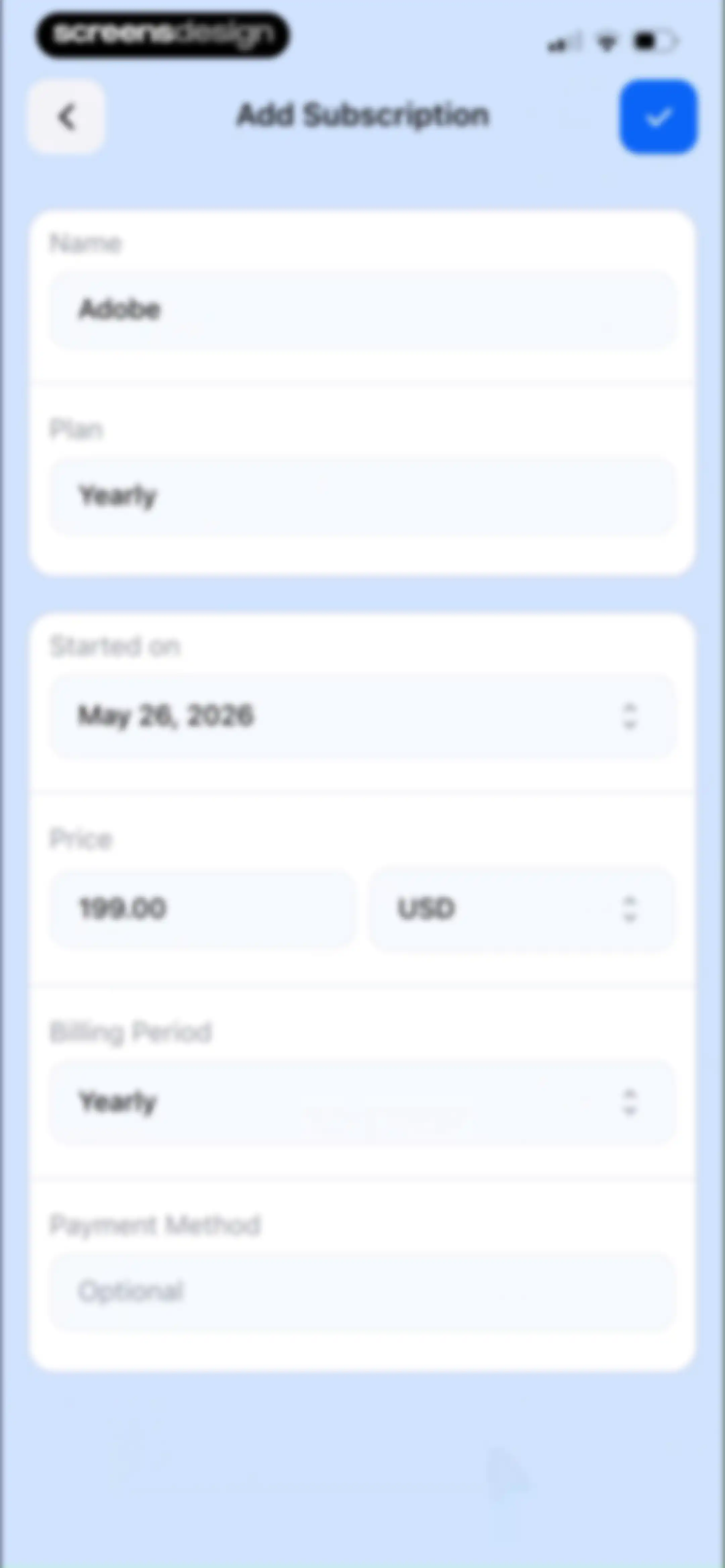 Feenko: Cancel Subscription screen 44