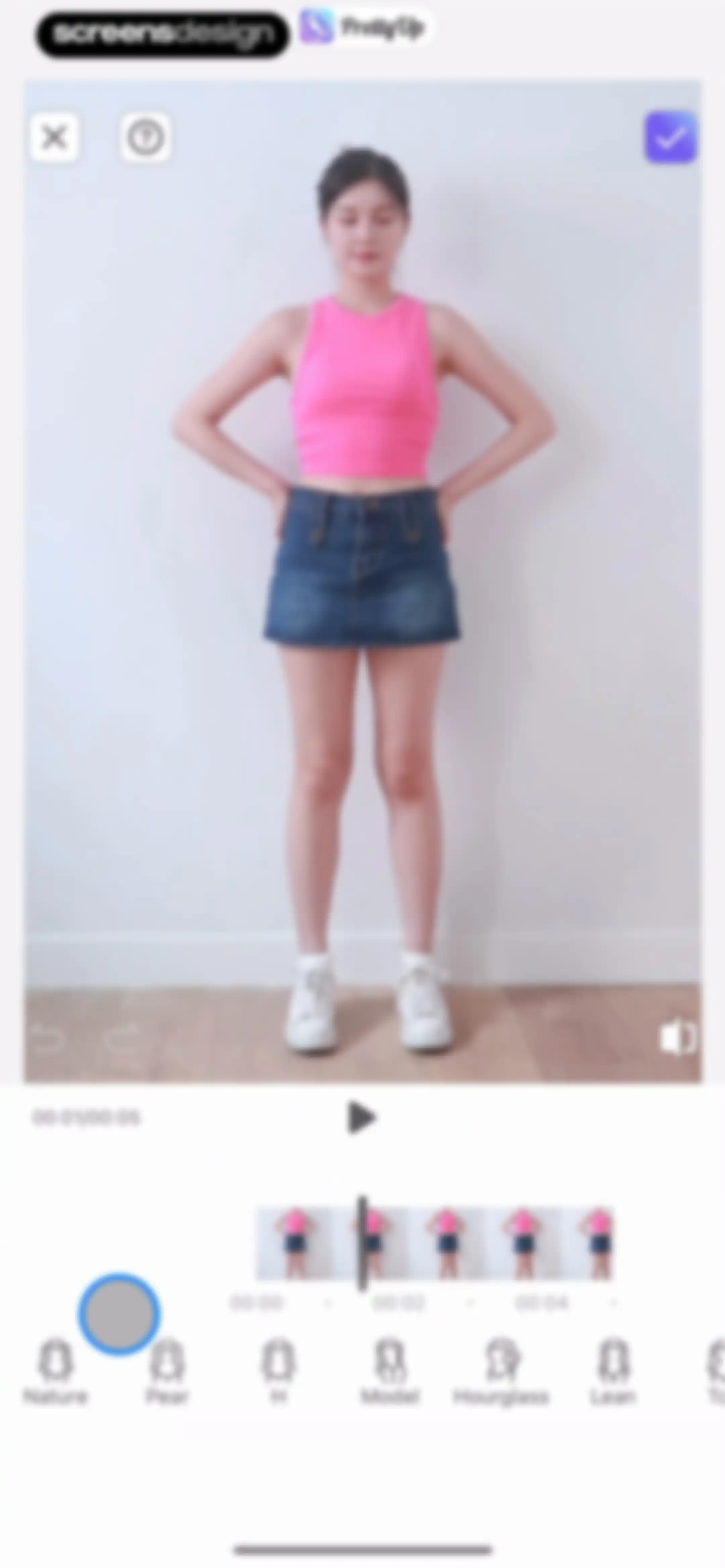 PrettyUp - Body Editor Video screen 27