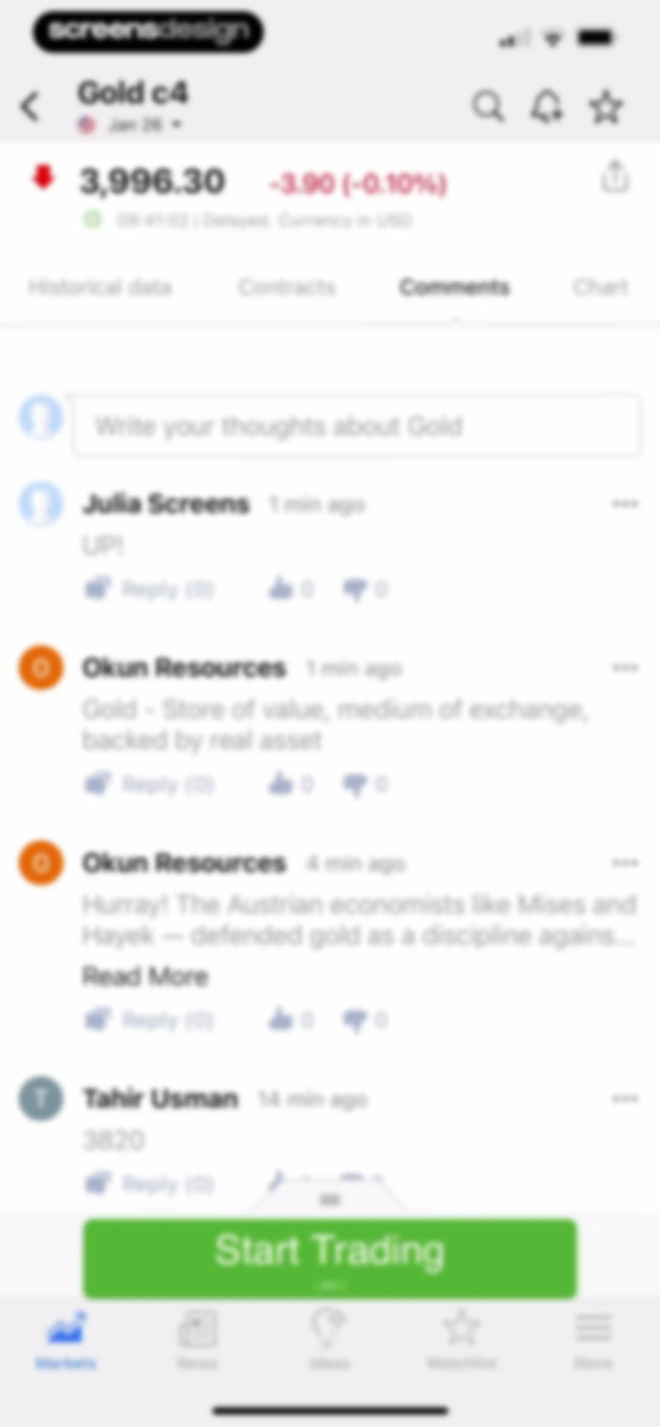 Investing.com: Stock Market screen 43