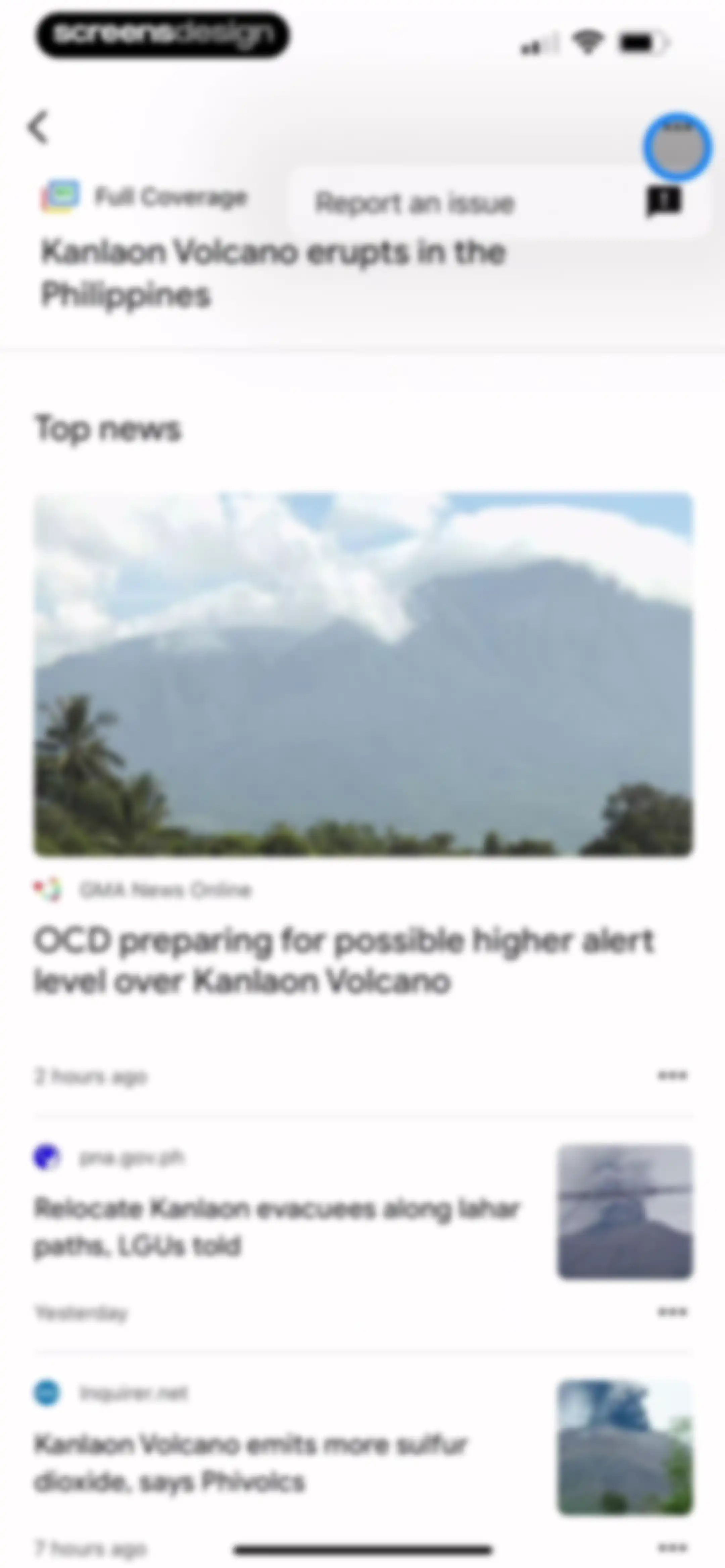 Google News screen 13