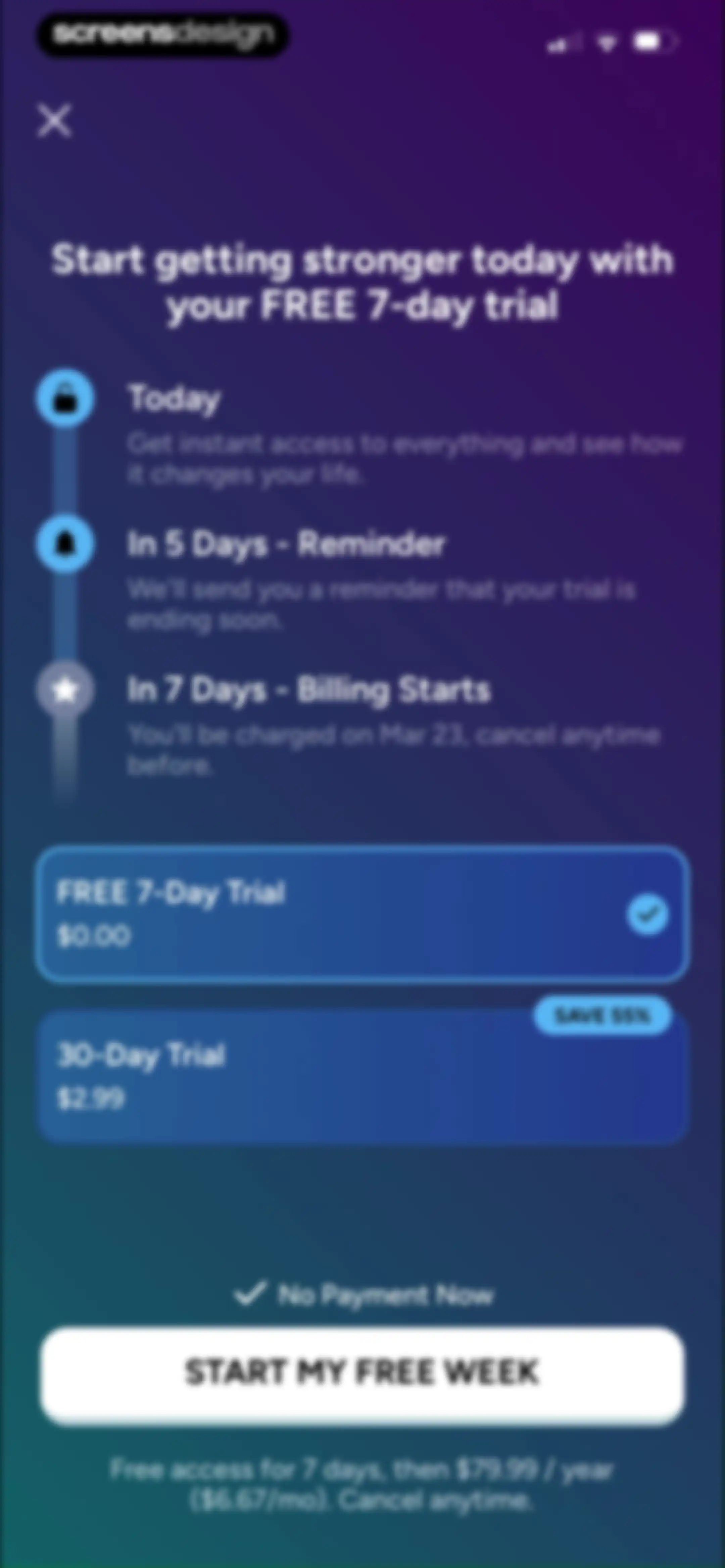 Liftoff - Ranked Gym Workouts screen 62