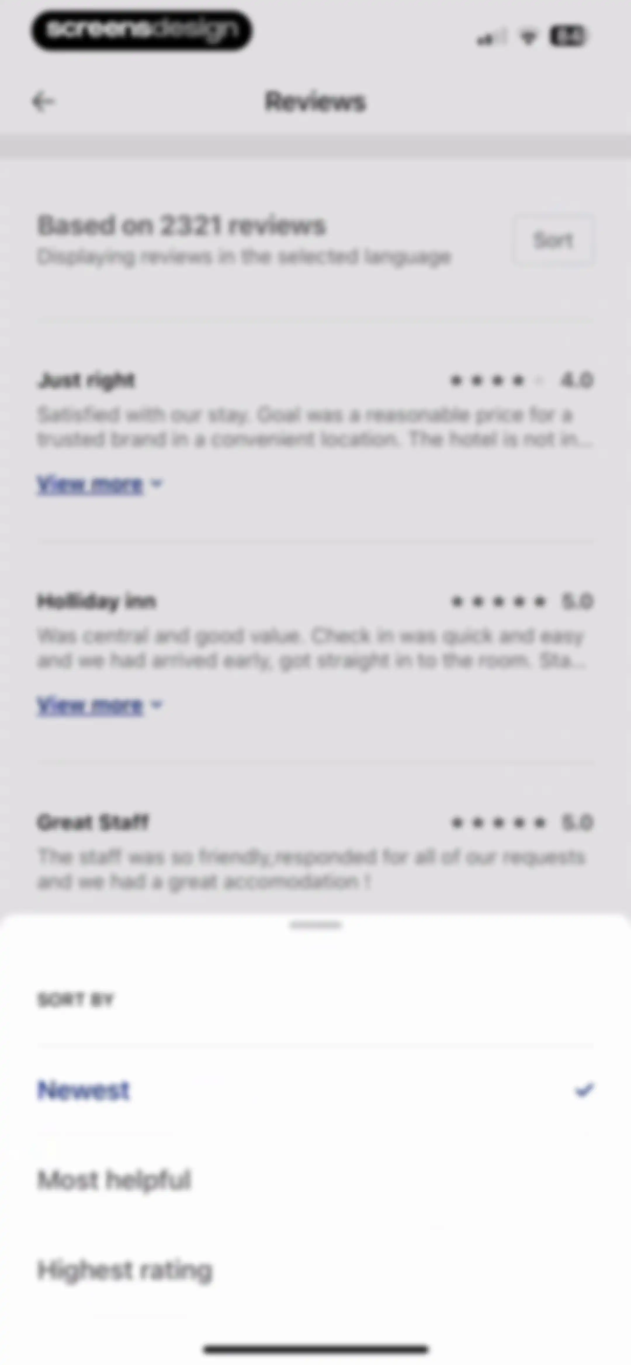 IHG One Rewards: Book Hotels screen 126