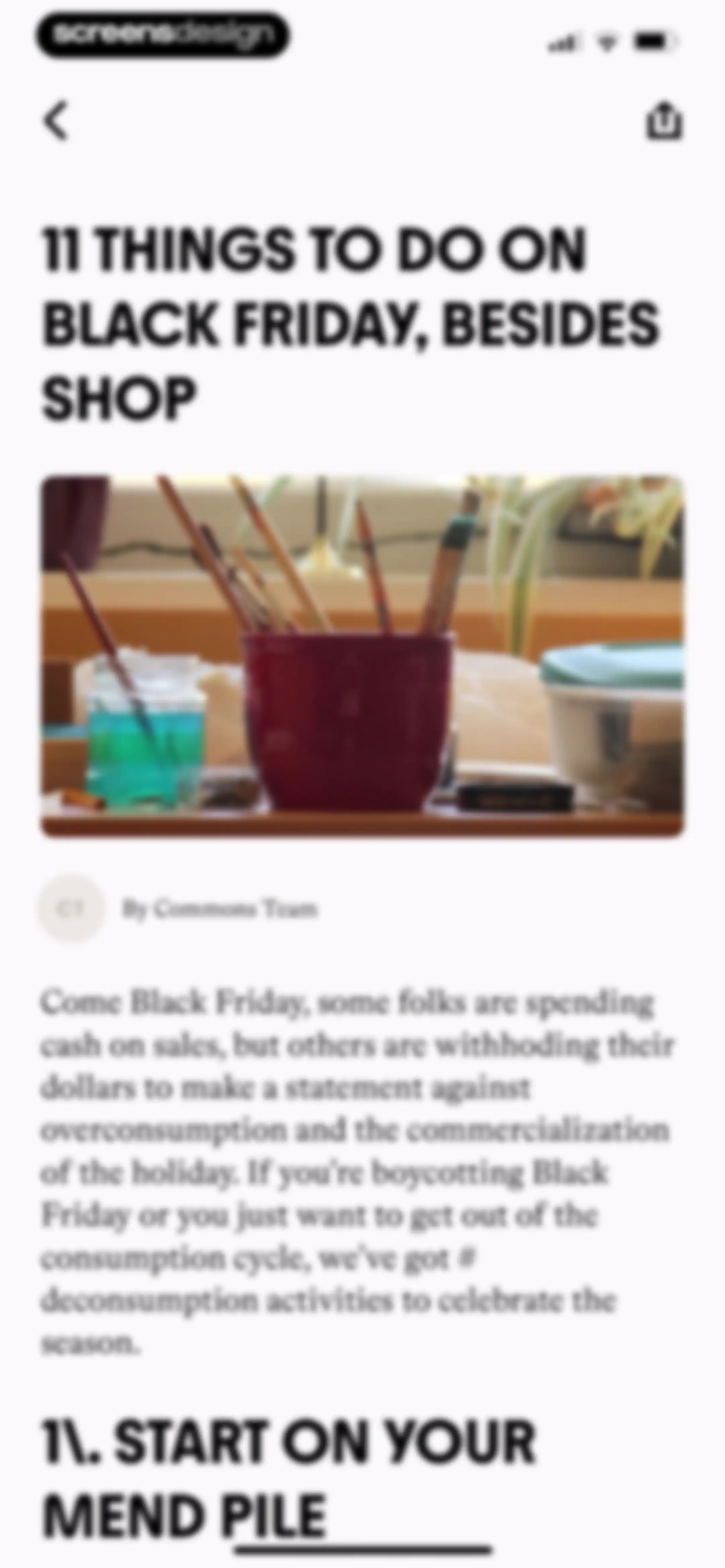 Commons: Make Your Money Count screen 68