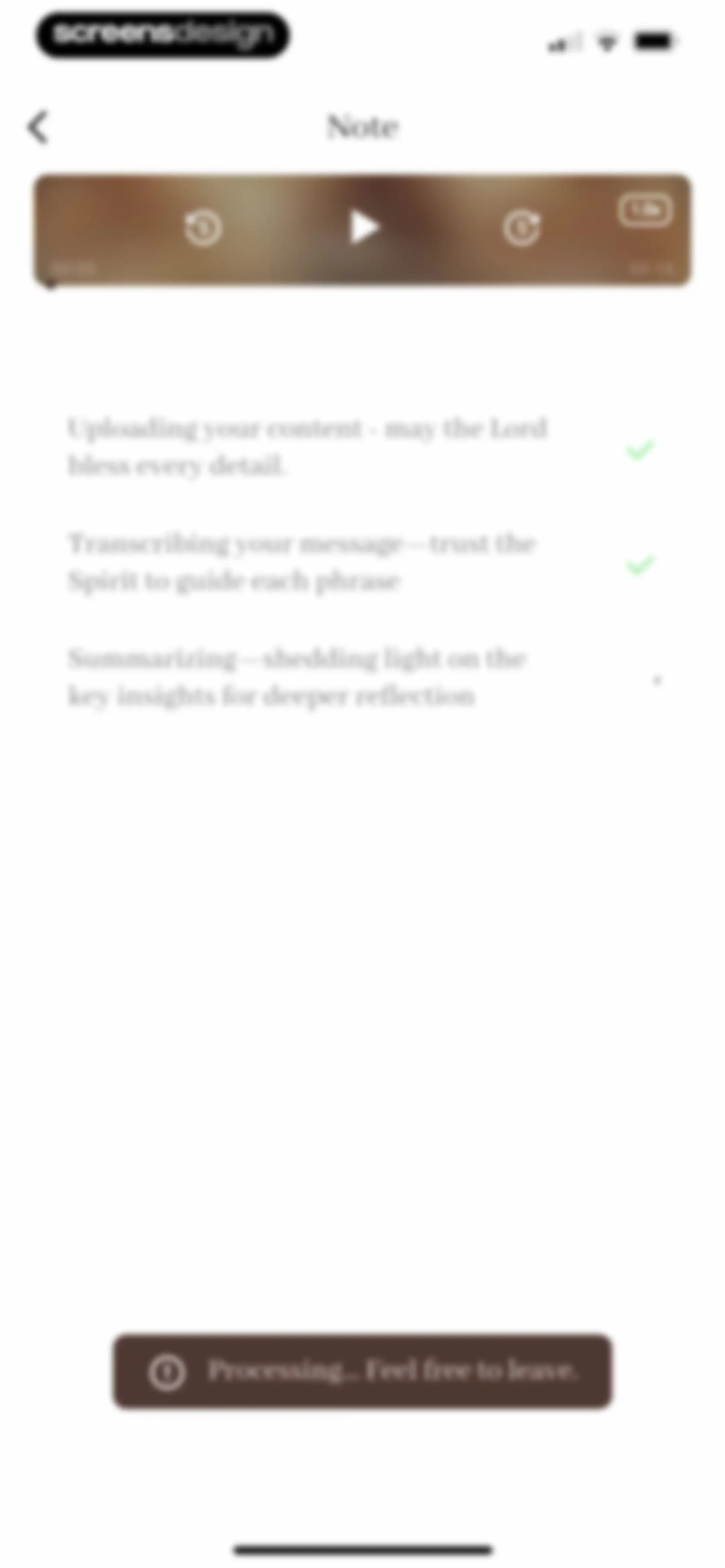 Bible Note: Sermon Notes screen 25