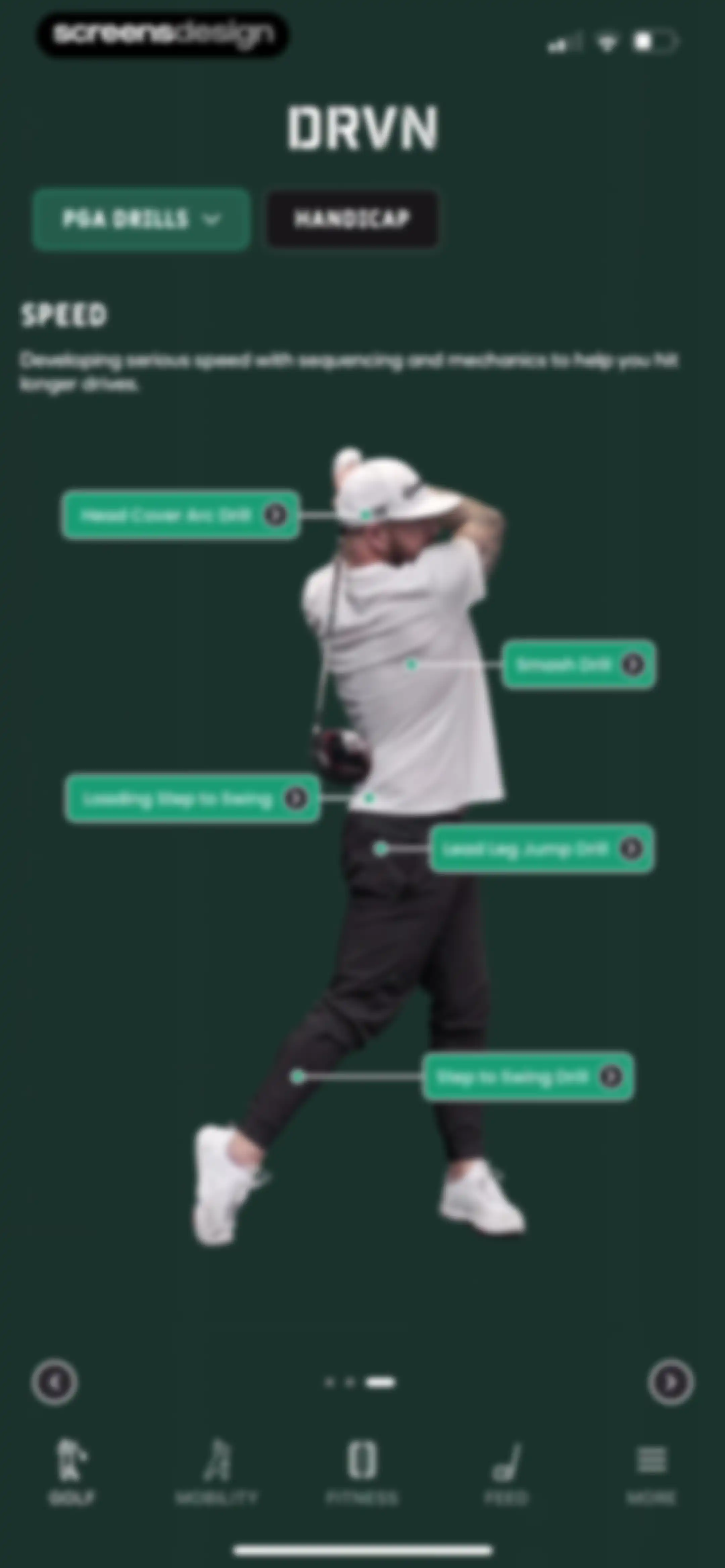 DRVN - Golf & Gym Workouts screen 100