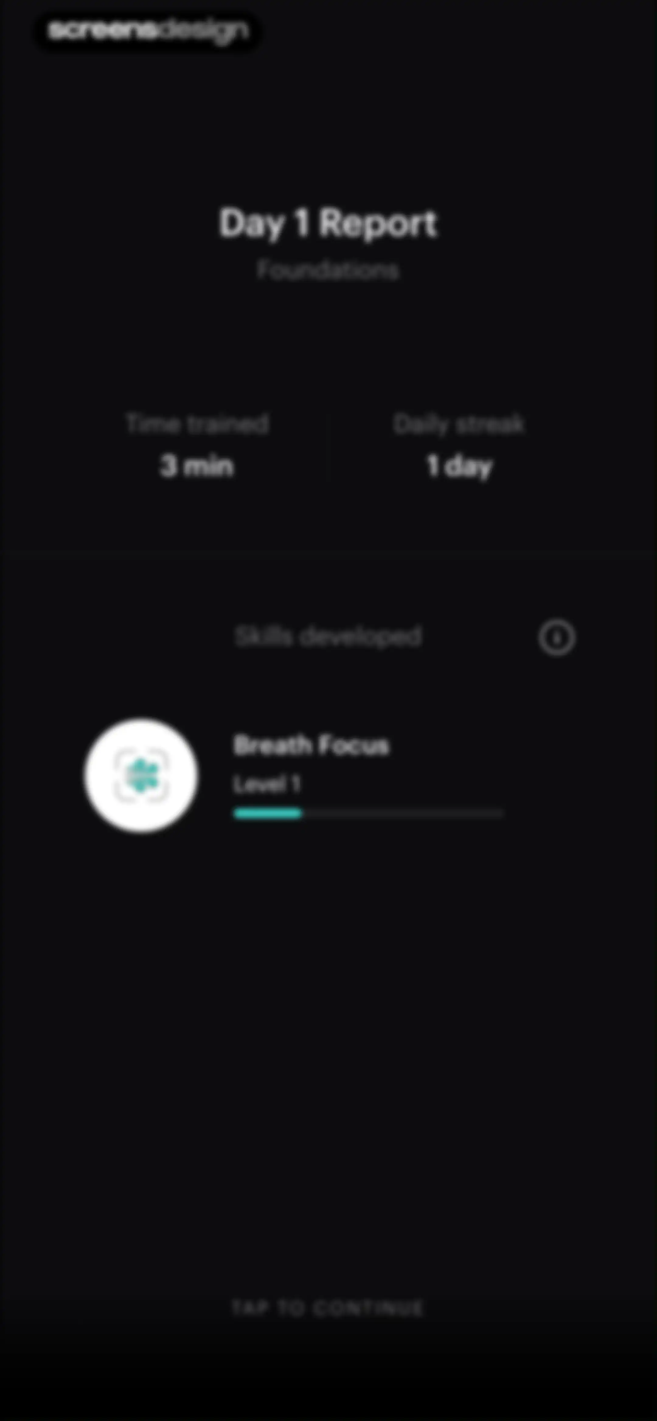 Balance: Meditation & Sleep screen 49