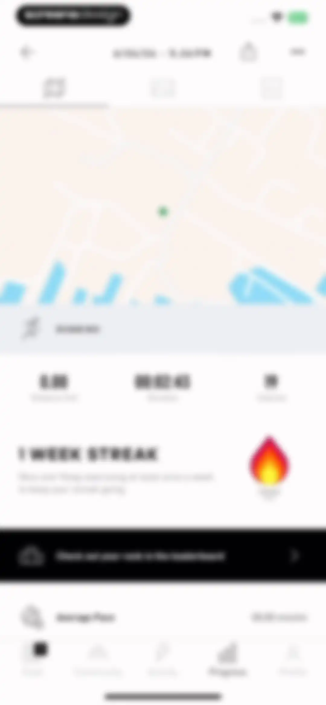 adidas Running: Run tracker screen 58