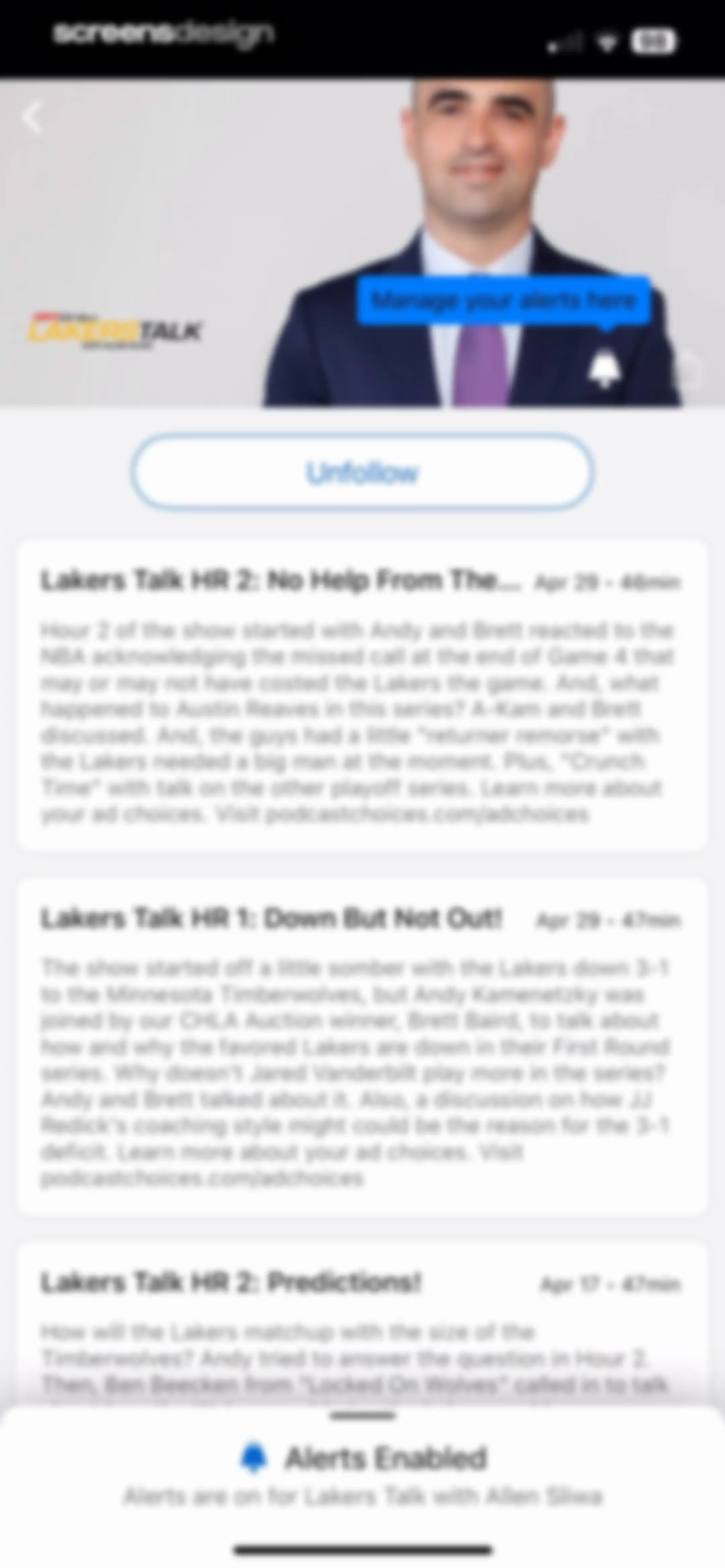 ESPN: Live Sports & Scores screen 99