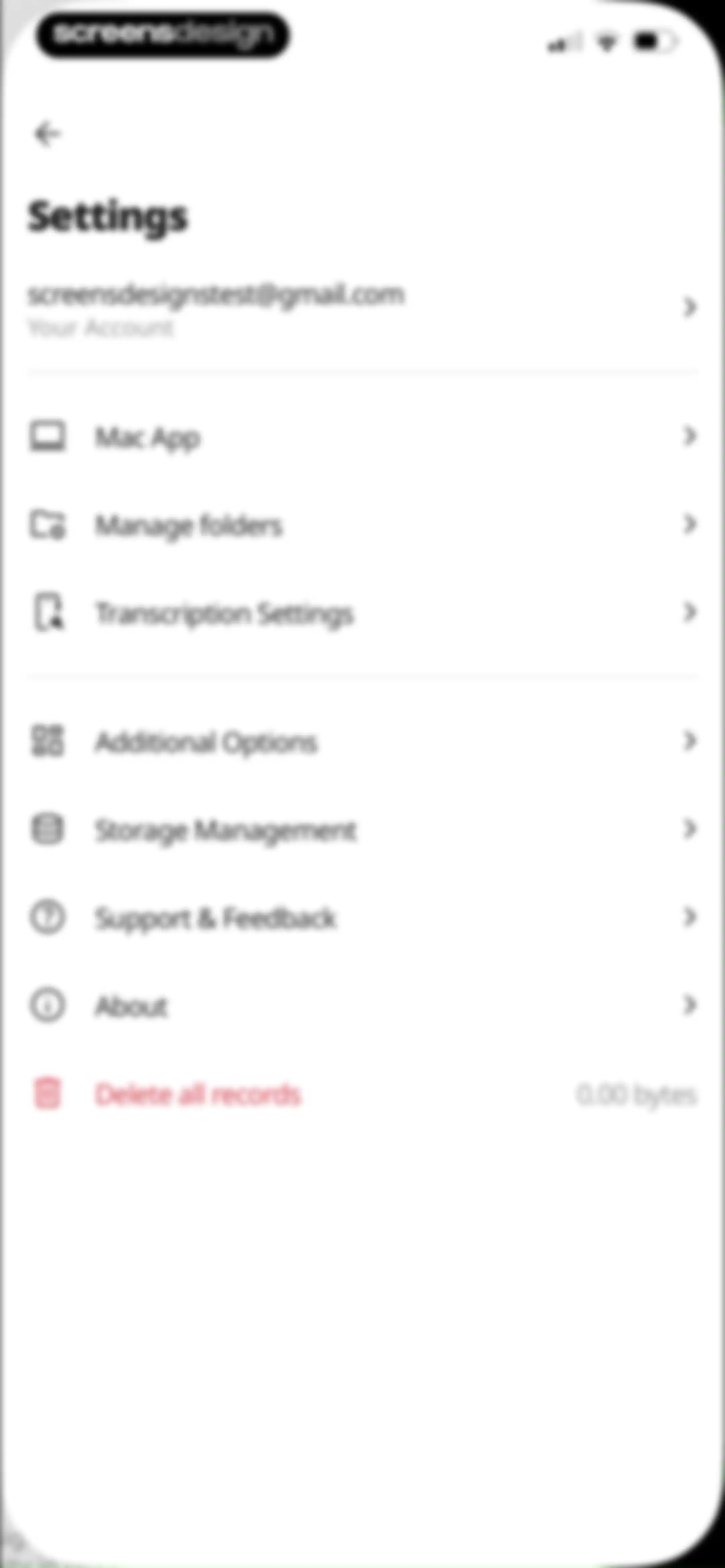 SpeakApp AI: Voice Notes screen 71