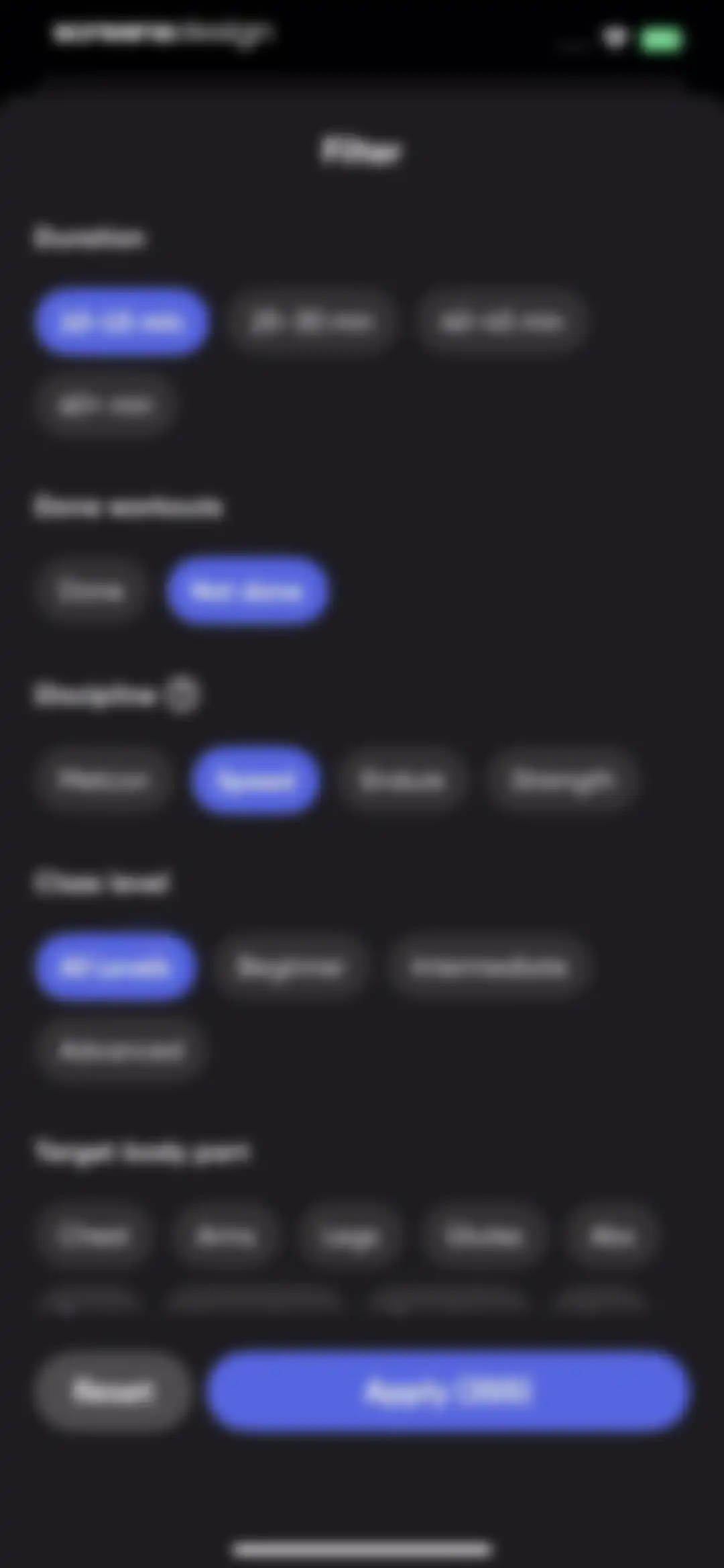 Fiit: Workouts & Fitness Plans screen 87