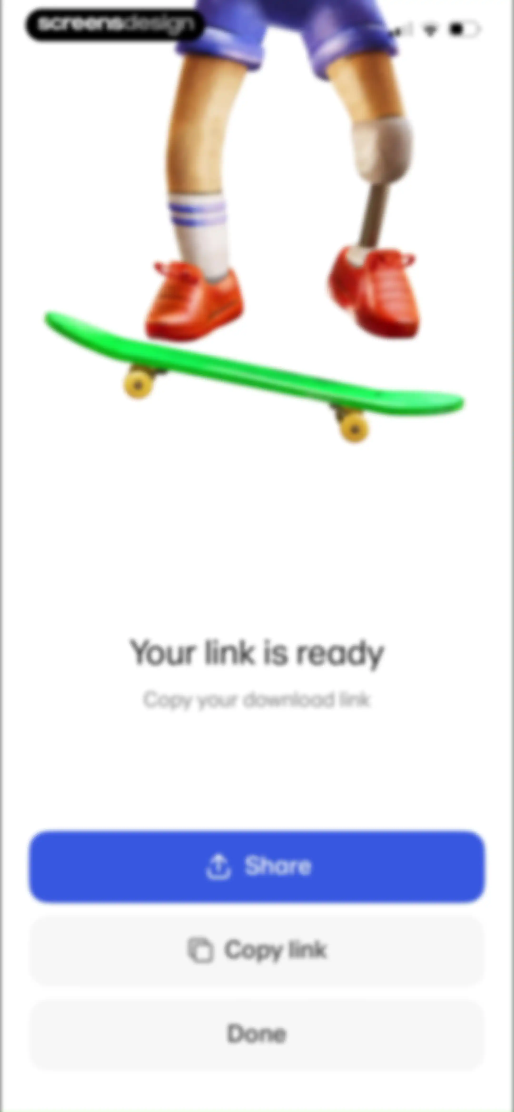 WeTransfer: Transfer Files screen 22