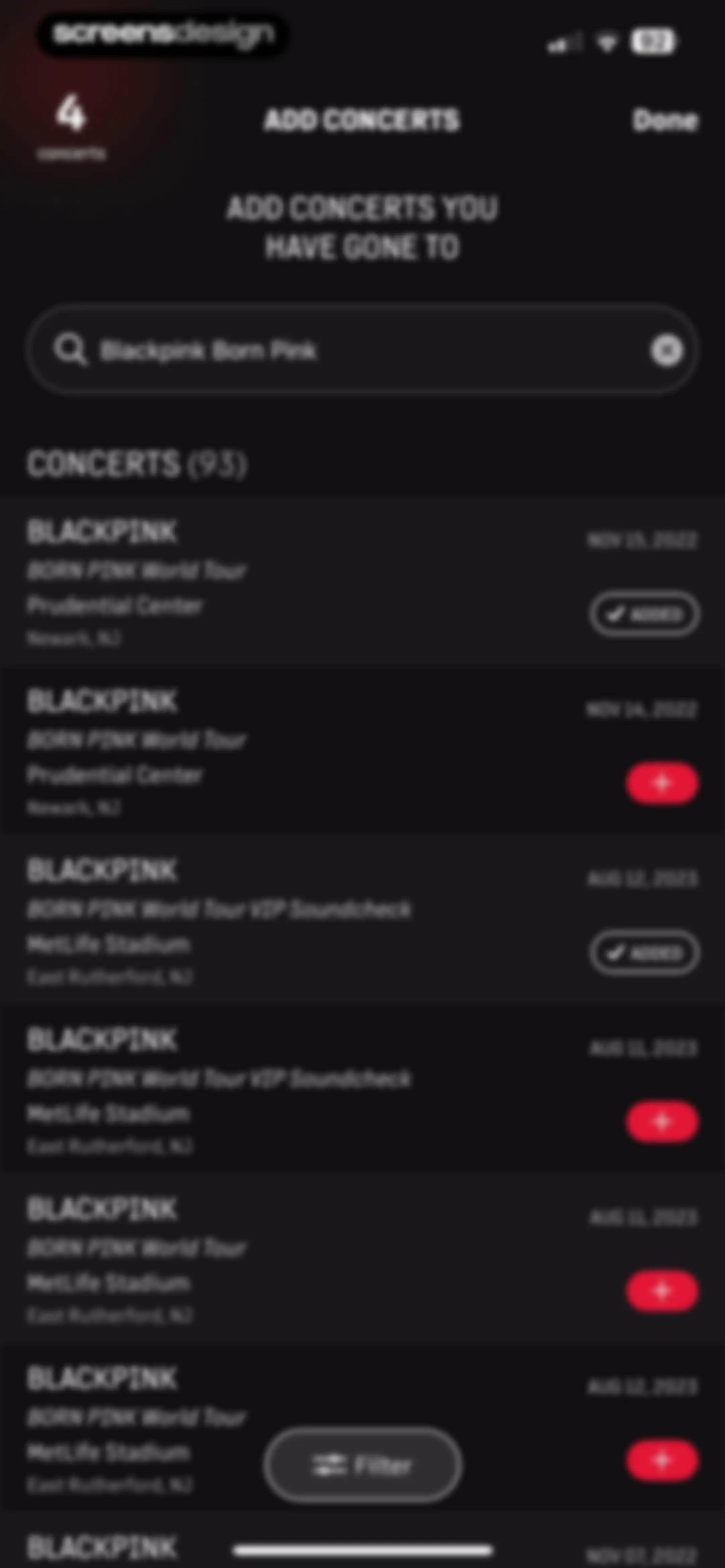Live Nation – For Concert Fans screen 94