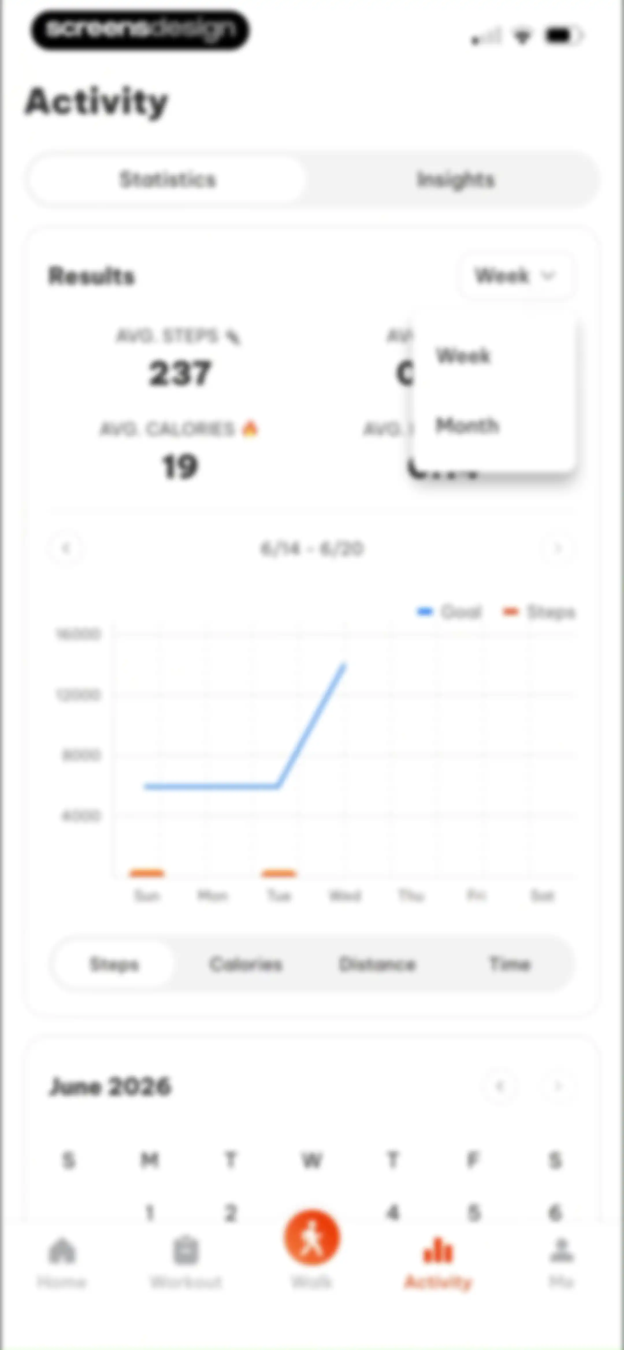 WalkUp | Weight Loss Tracker screen 62