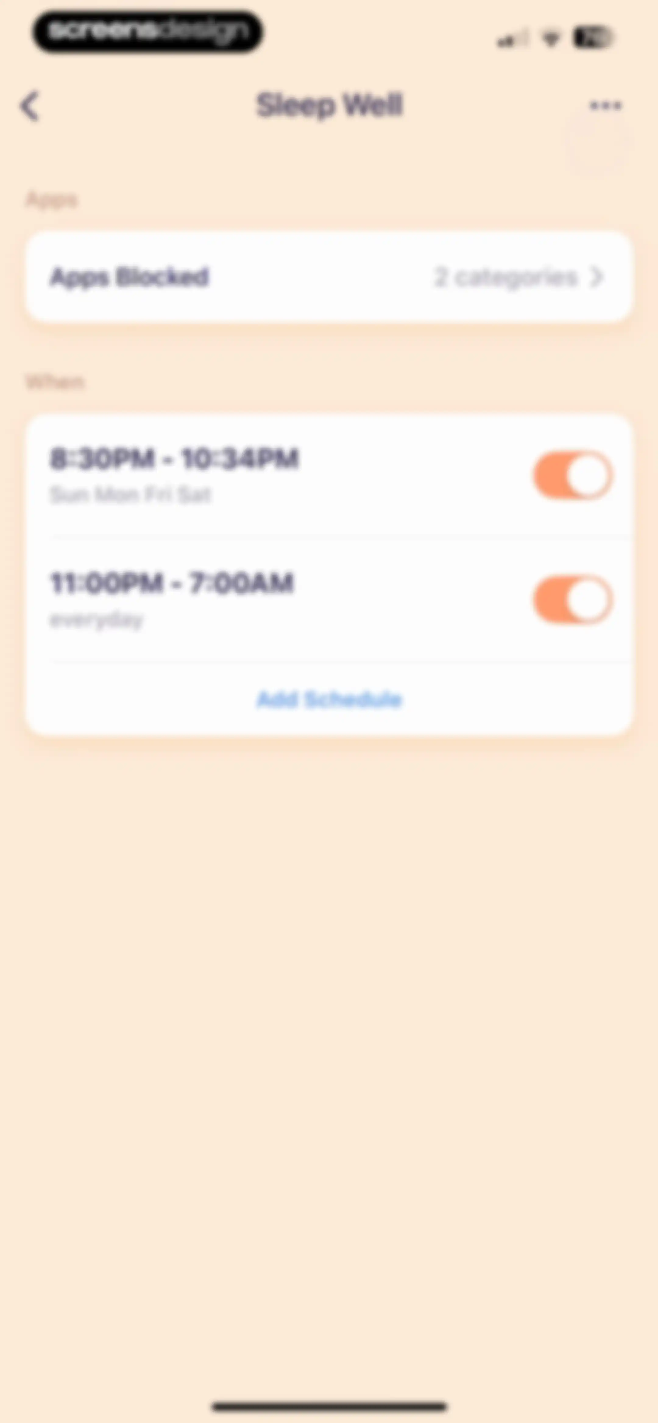 OffScreen: Screen Time Control screen 38