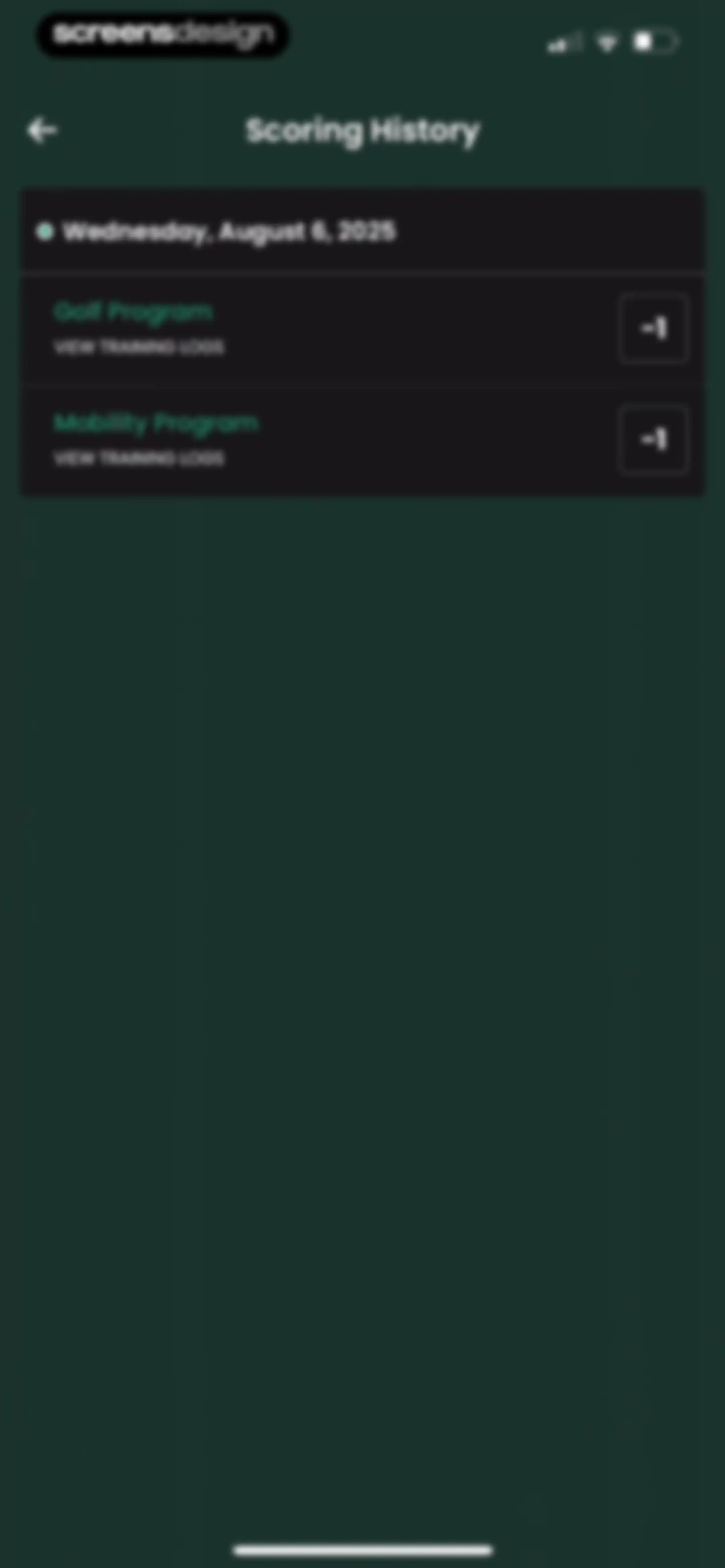 DRVN - Golf & Gym Workouts screen 89