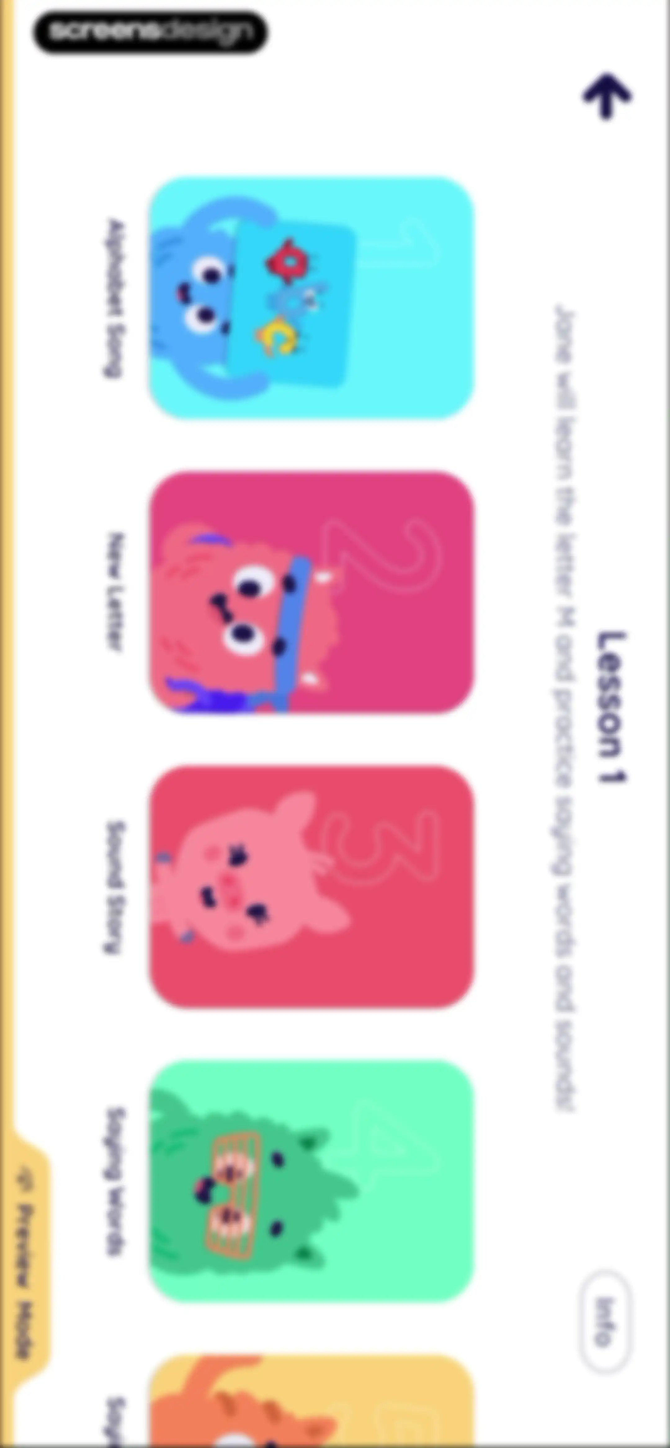 Learn to Read - Reading.com screen 54