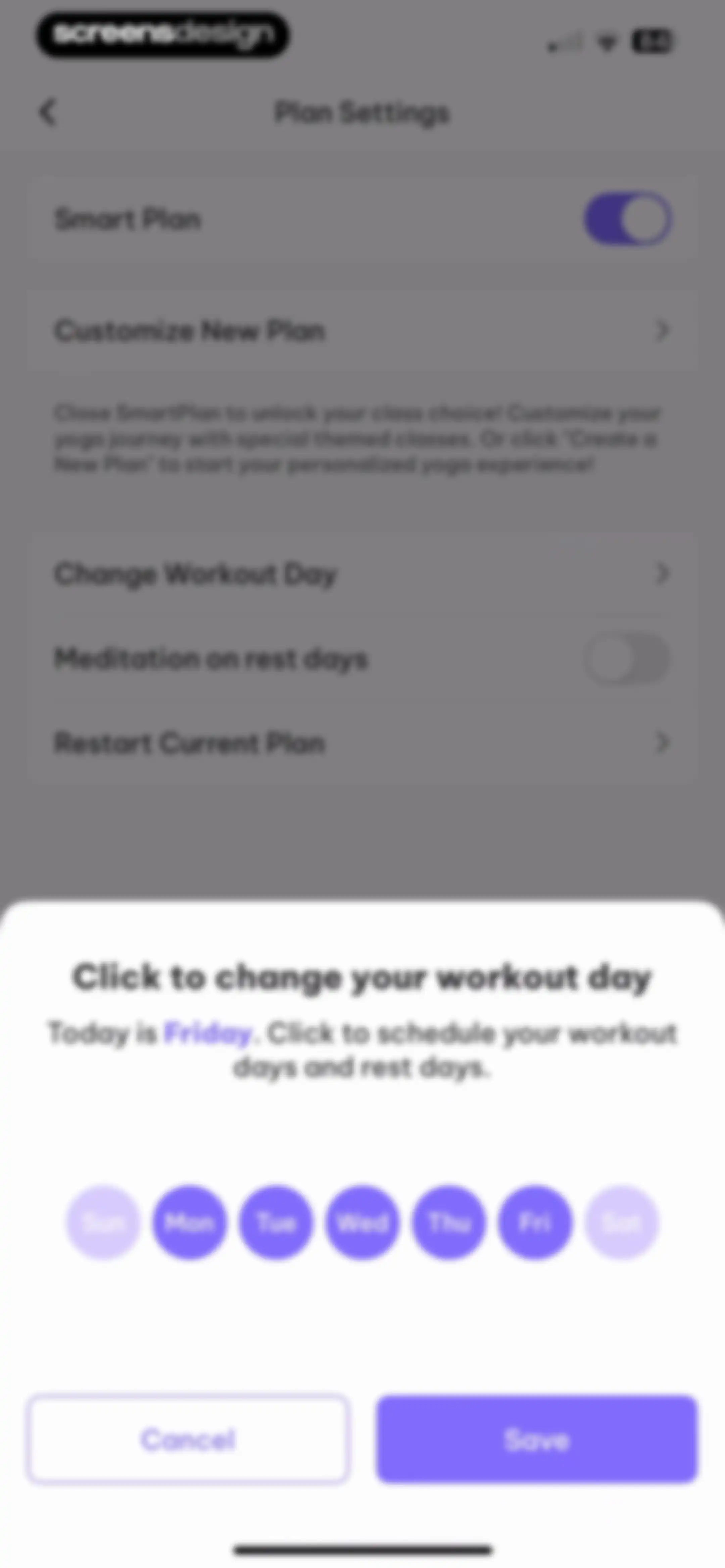 Daily Yoga: Yoga for Fitness® screen 106