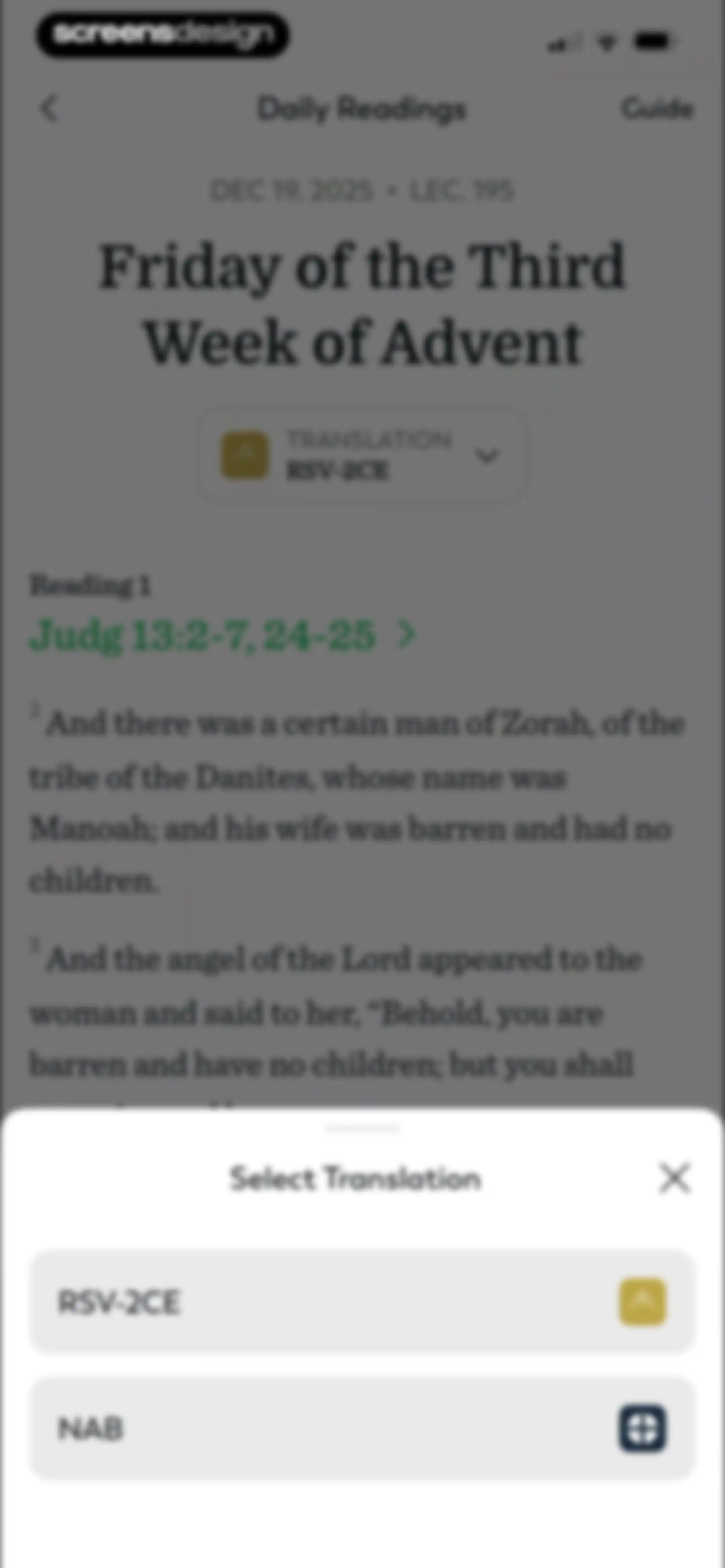 Ascension: Catholic Bible screen 18