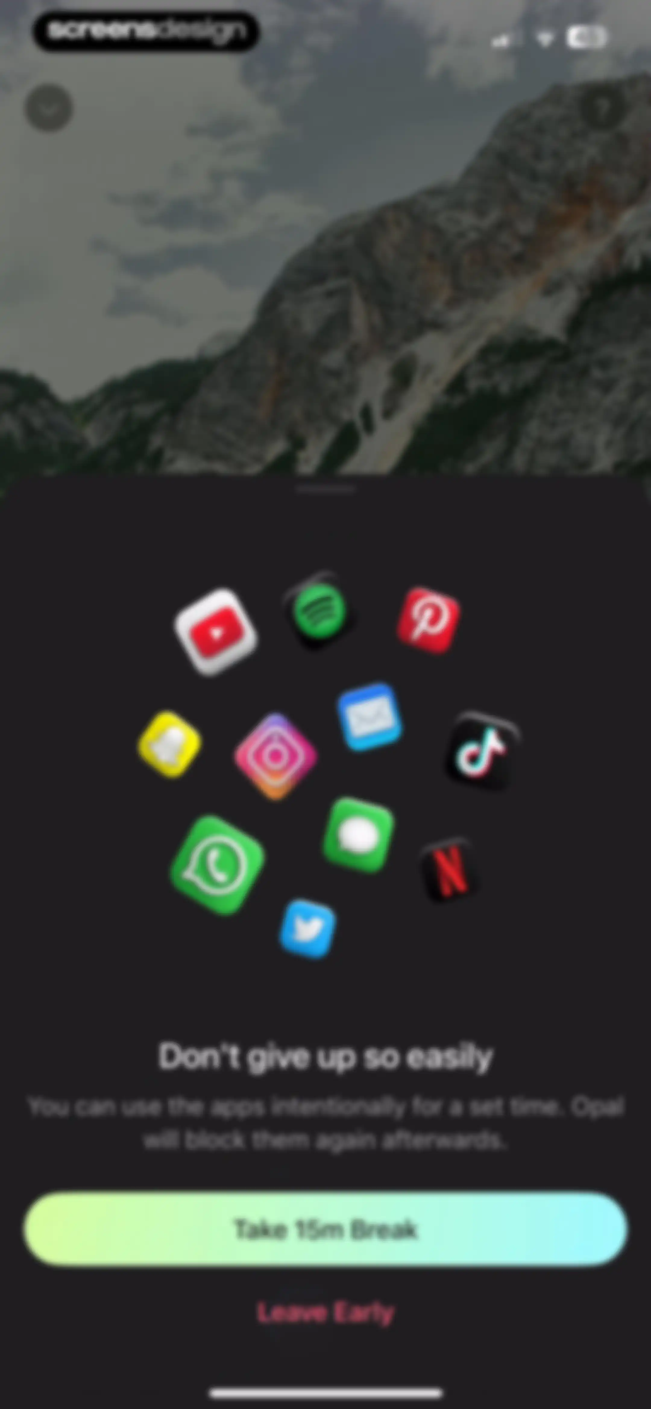 Opal: Screen Time Control screen 96