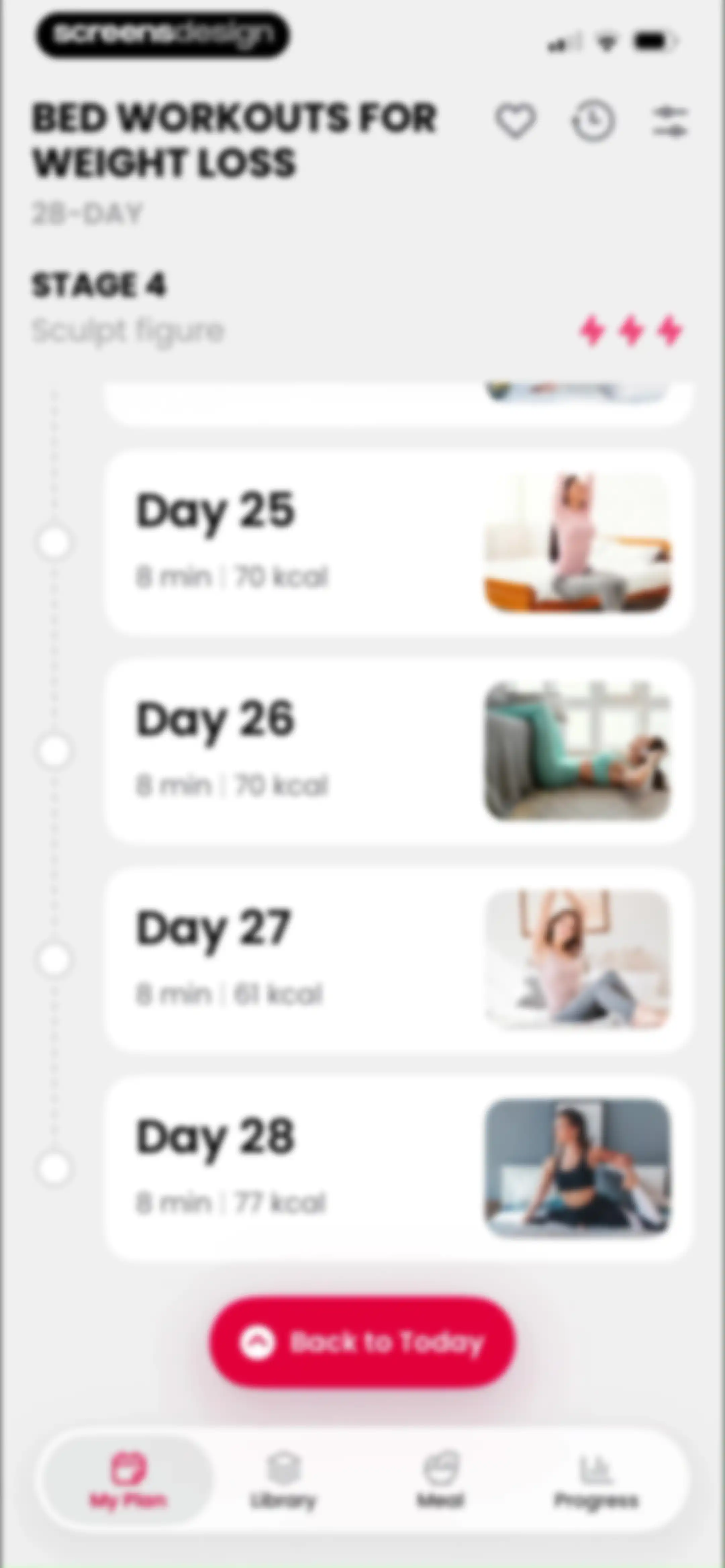 ChillFit: Home Workout Planner screen 99