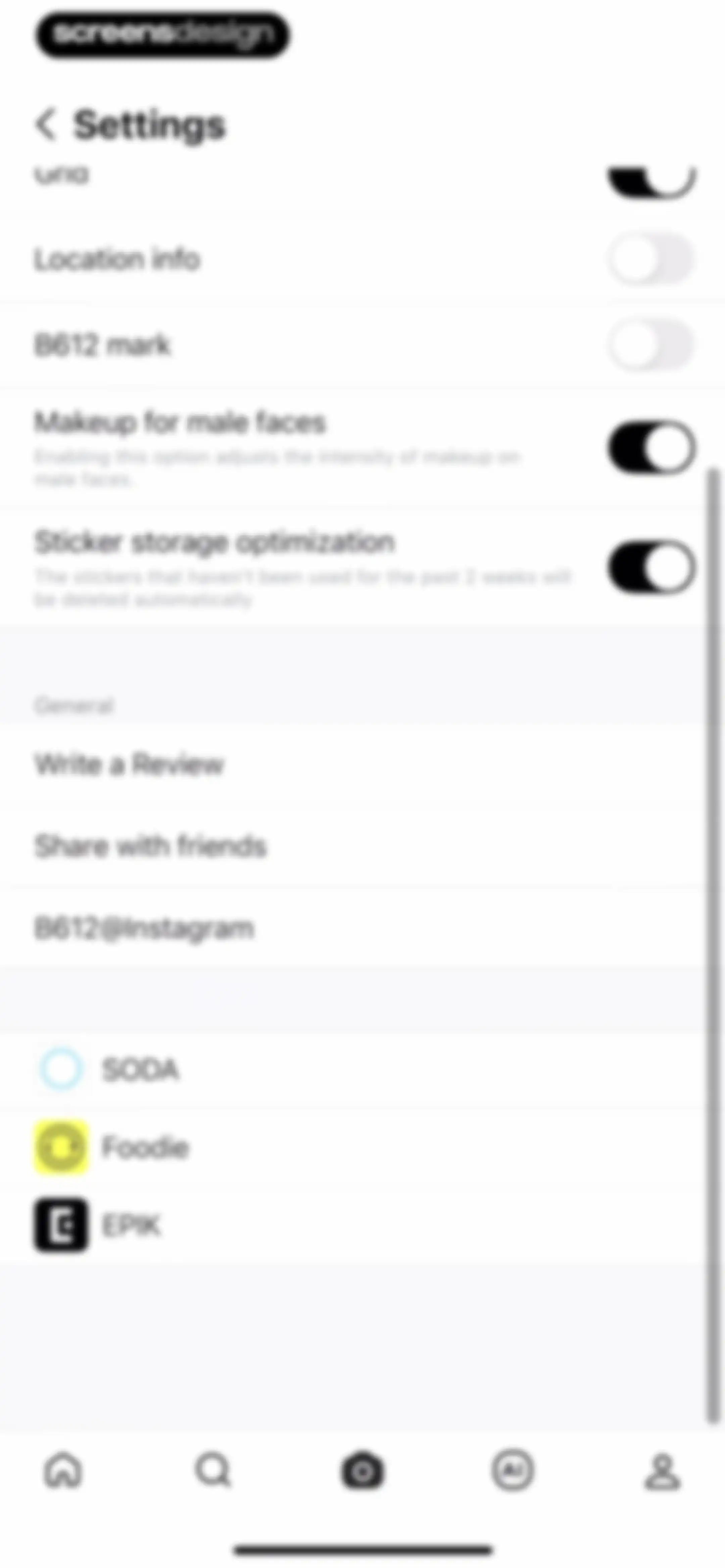 B612 AI Photo&Video Editor screen 26