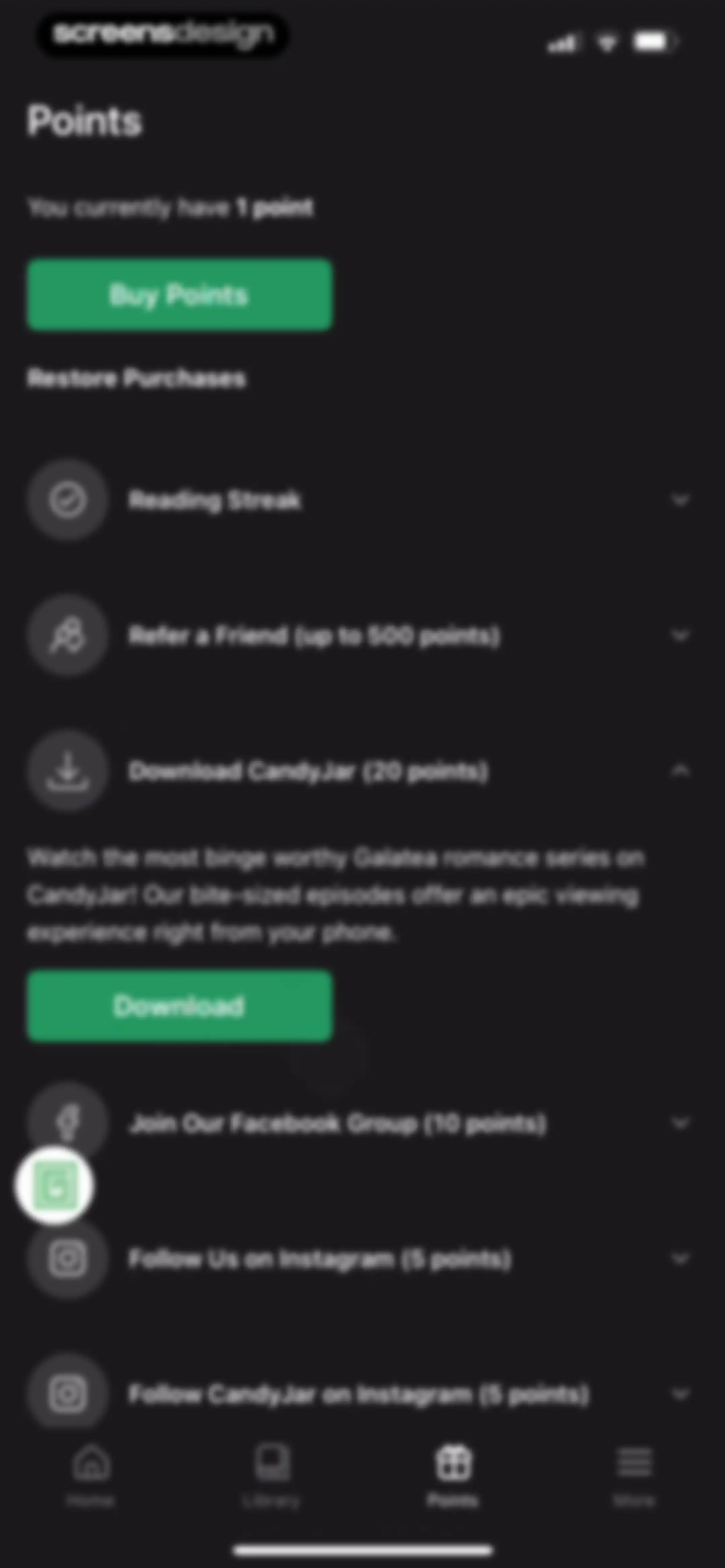 Galatea: Books & Audiobooks screen 100