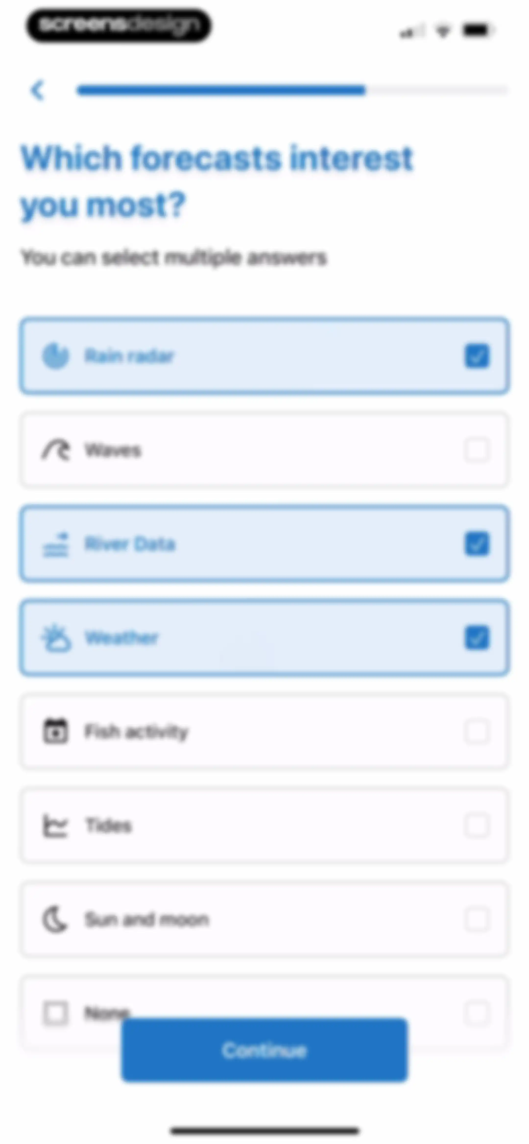 Fishing Points: Map & Forecast screen 10