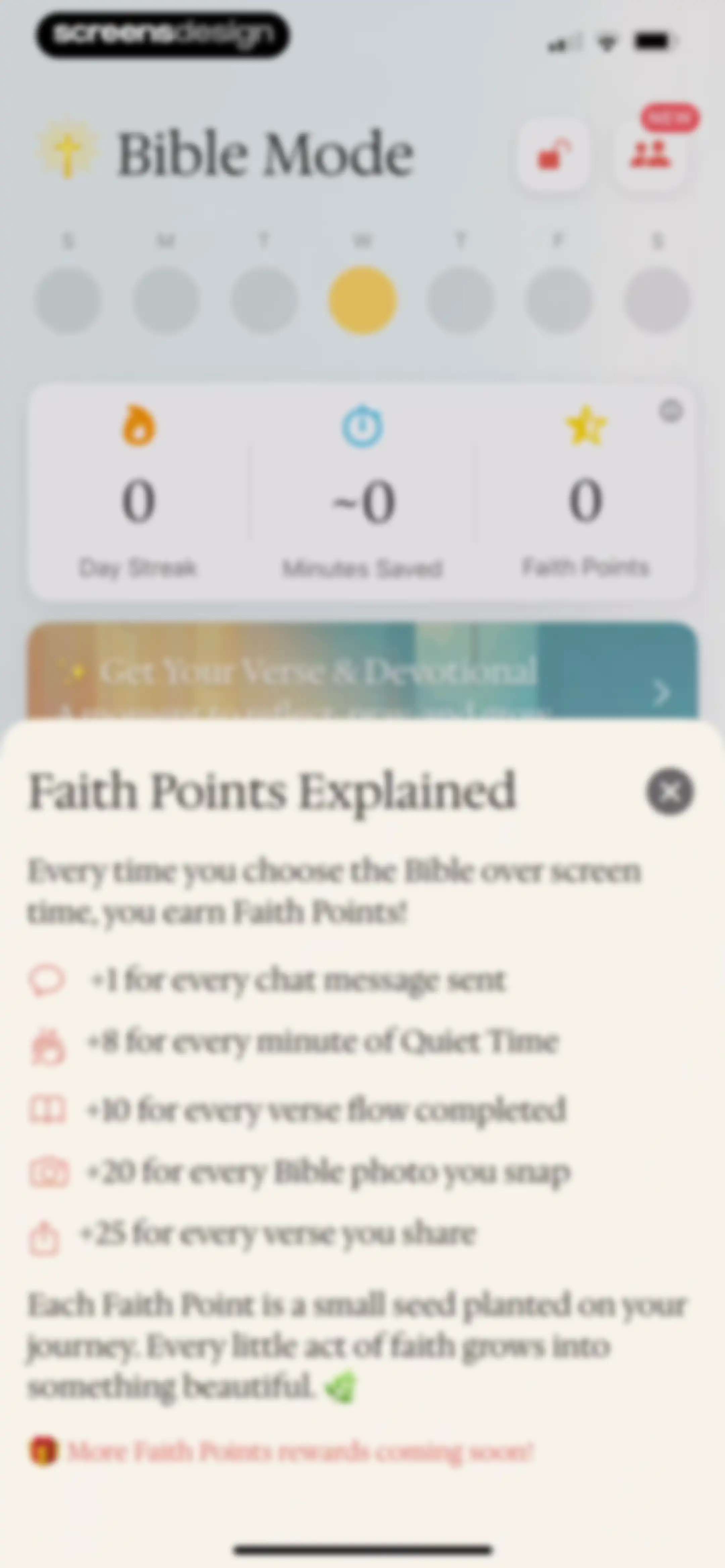 Bible Mode: Reduce Screen Time screen 41