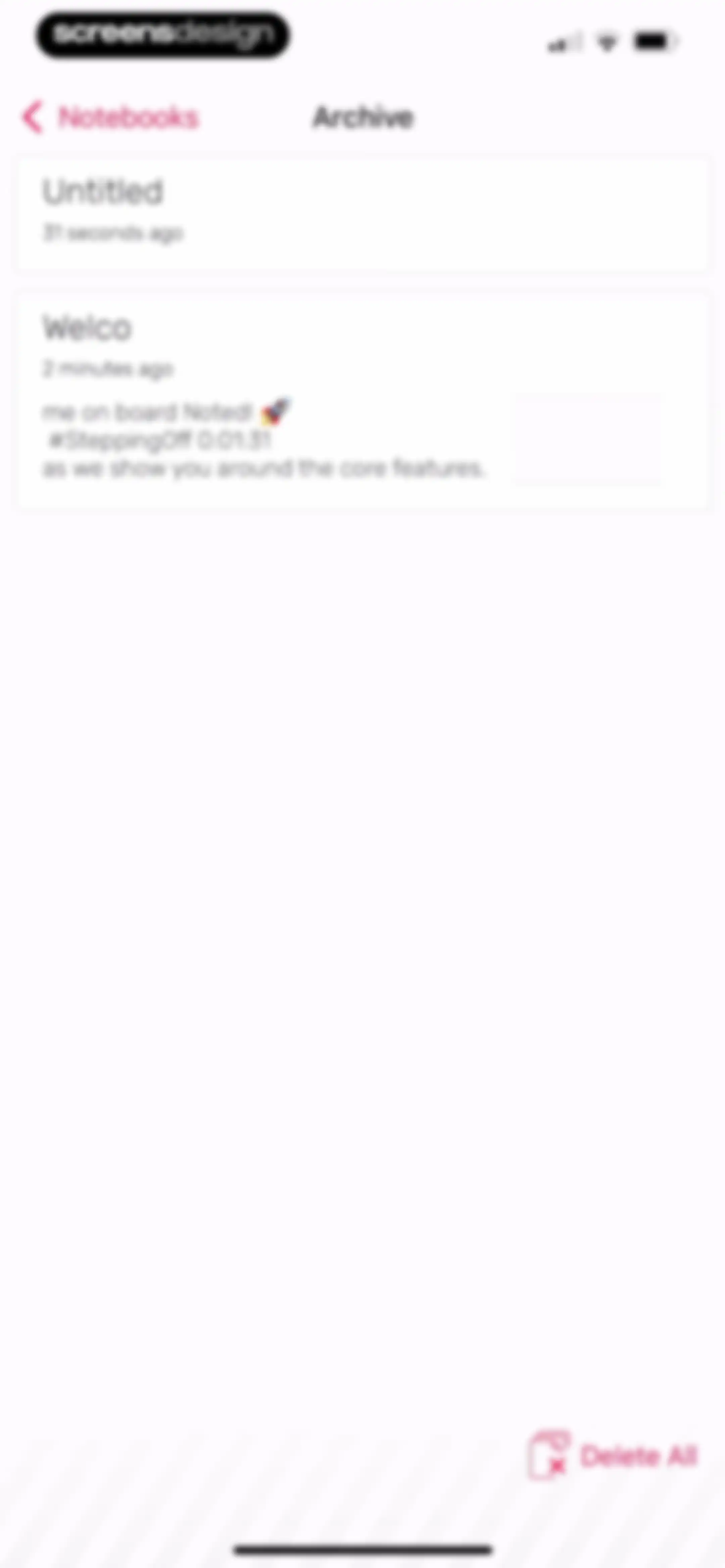Noted: Record & AI Transcribe screen 92