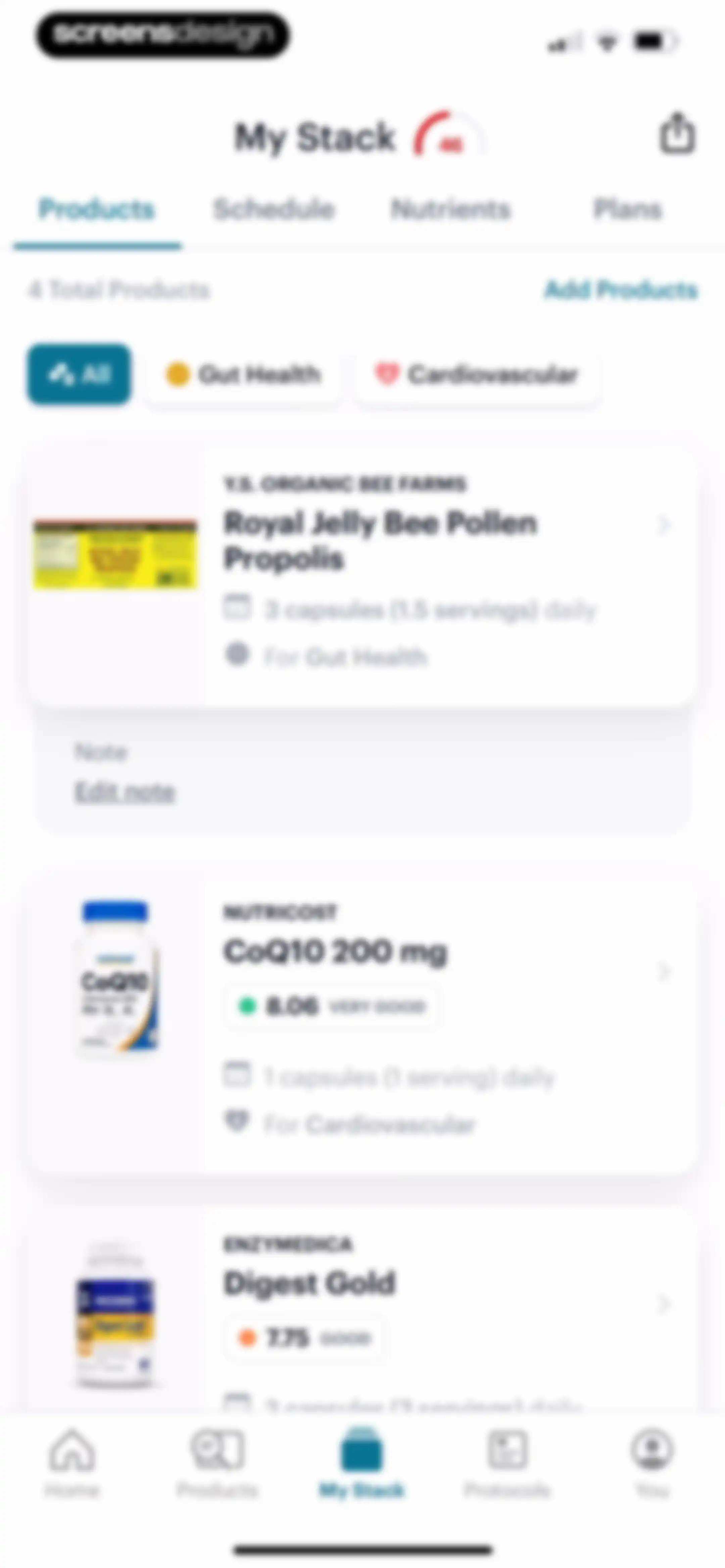 SuppCo: Supplement Scanner screen 92