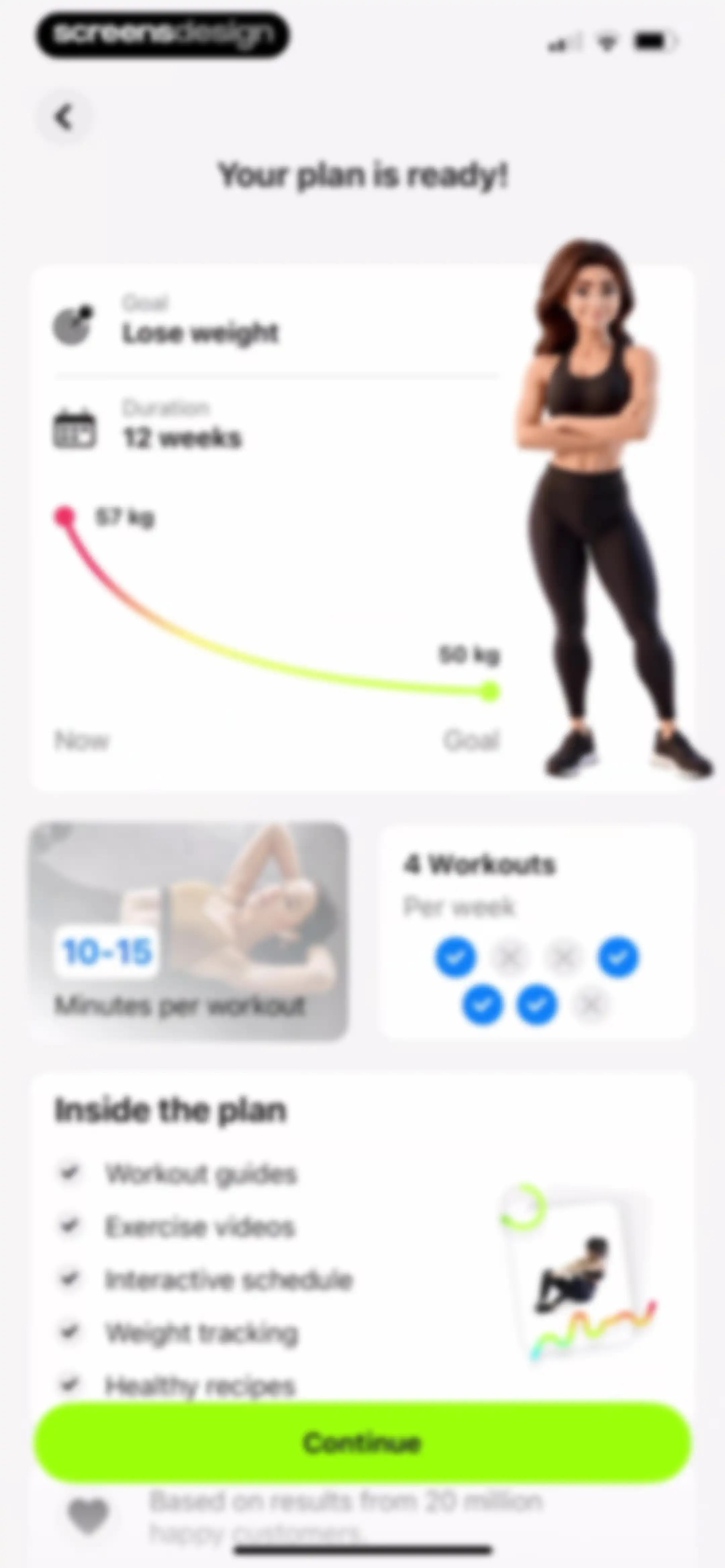 Fitify: Home Workout, AI Coach screen 63