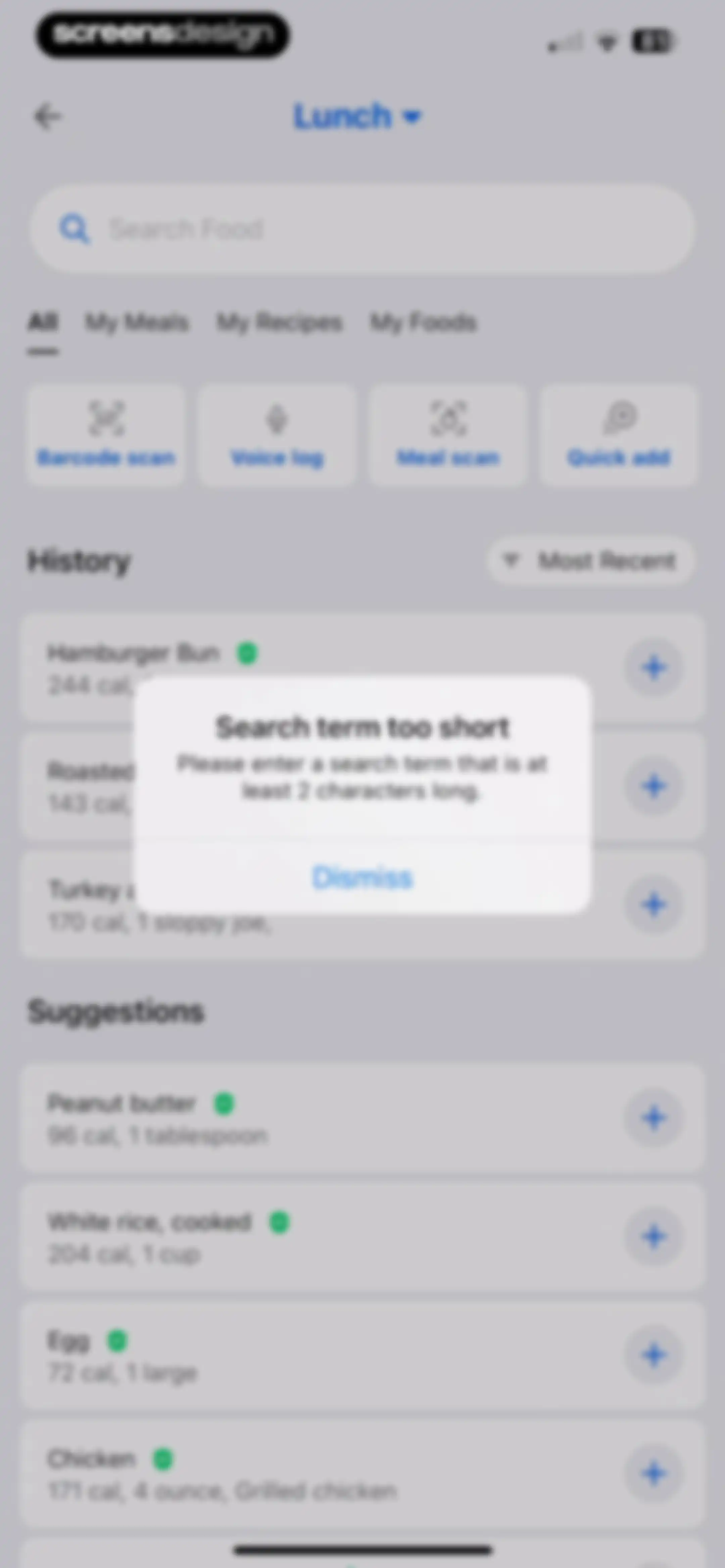 MyFitnessPal: Calorie Counter screen 127