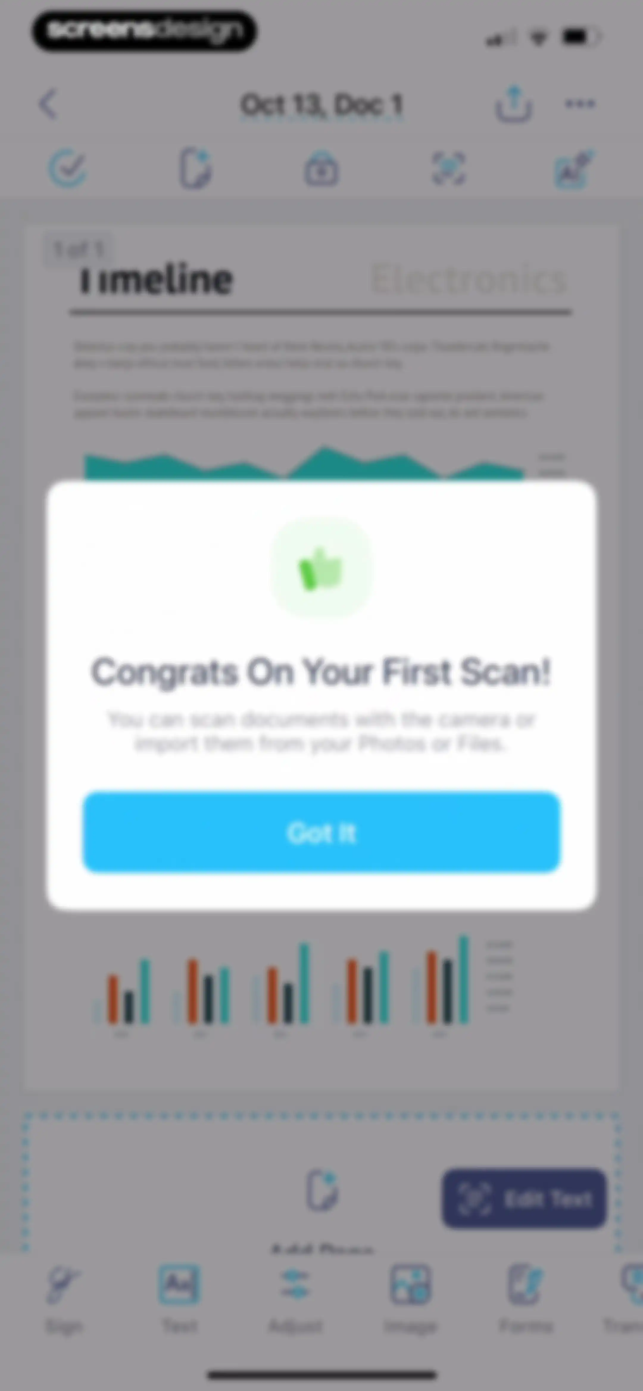 iScanner: PDF Document Scanner screen 27