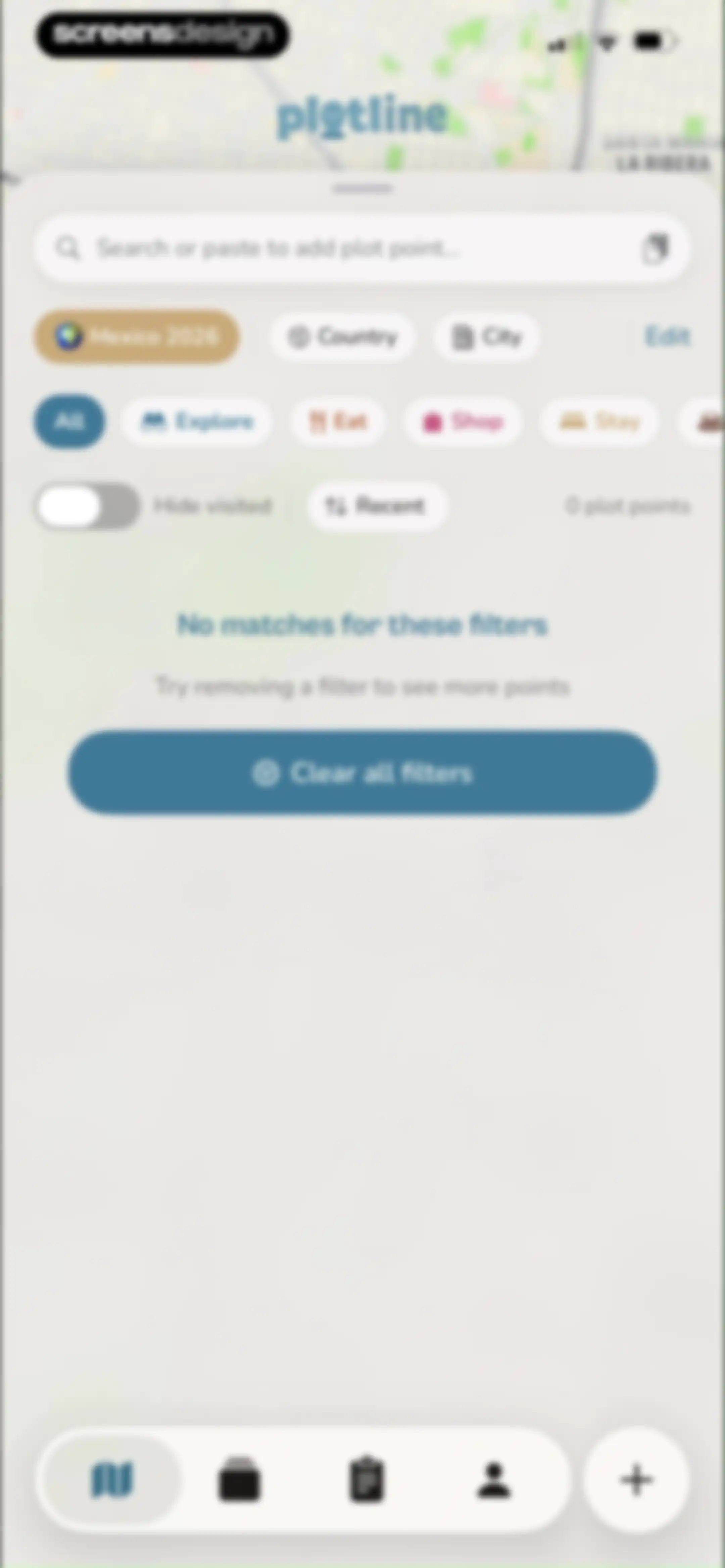 Plotline: Travel Map & Planner screen 57