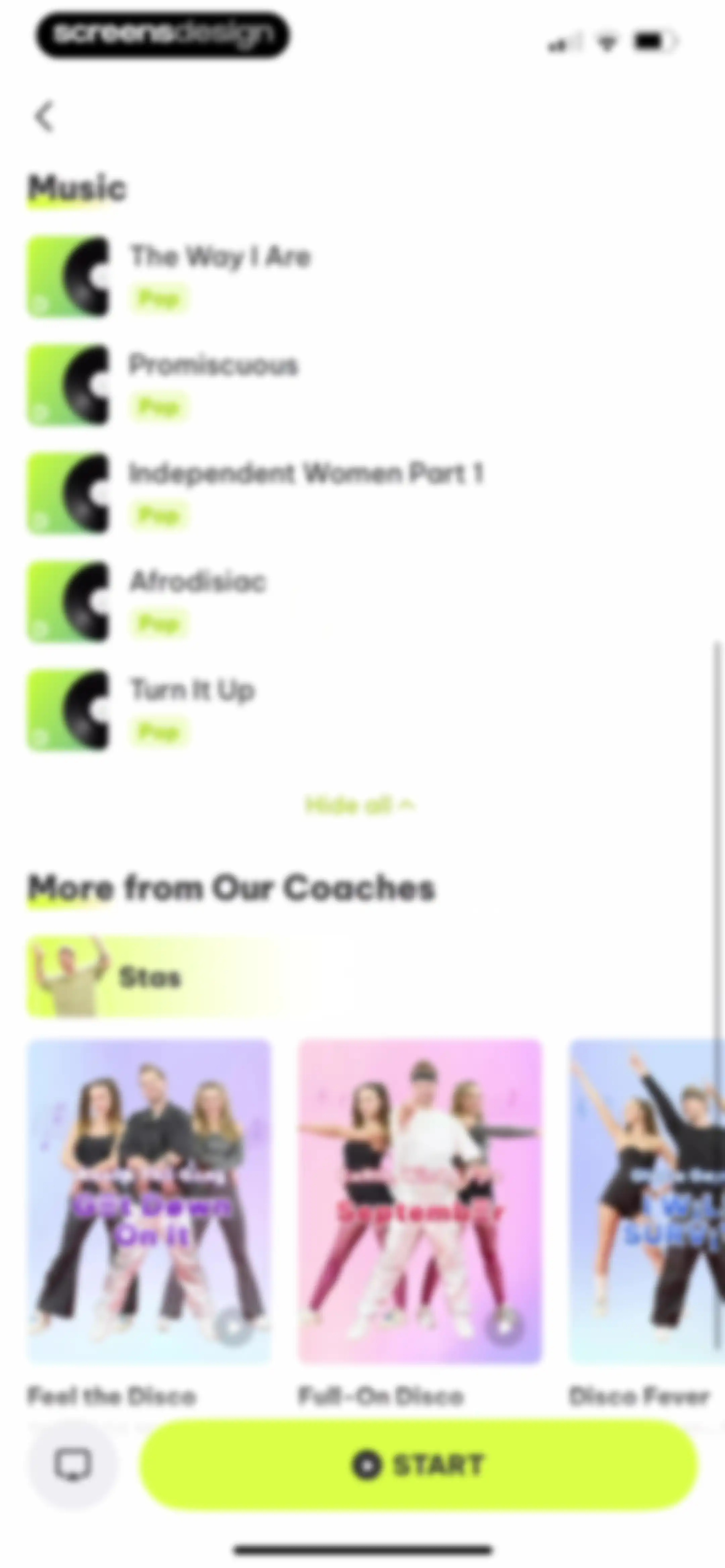 Dancefitme: Fun weight loss screen 72