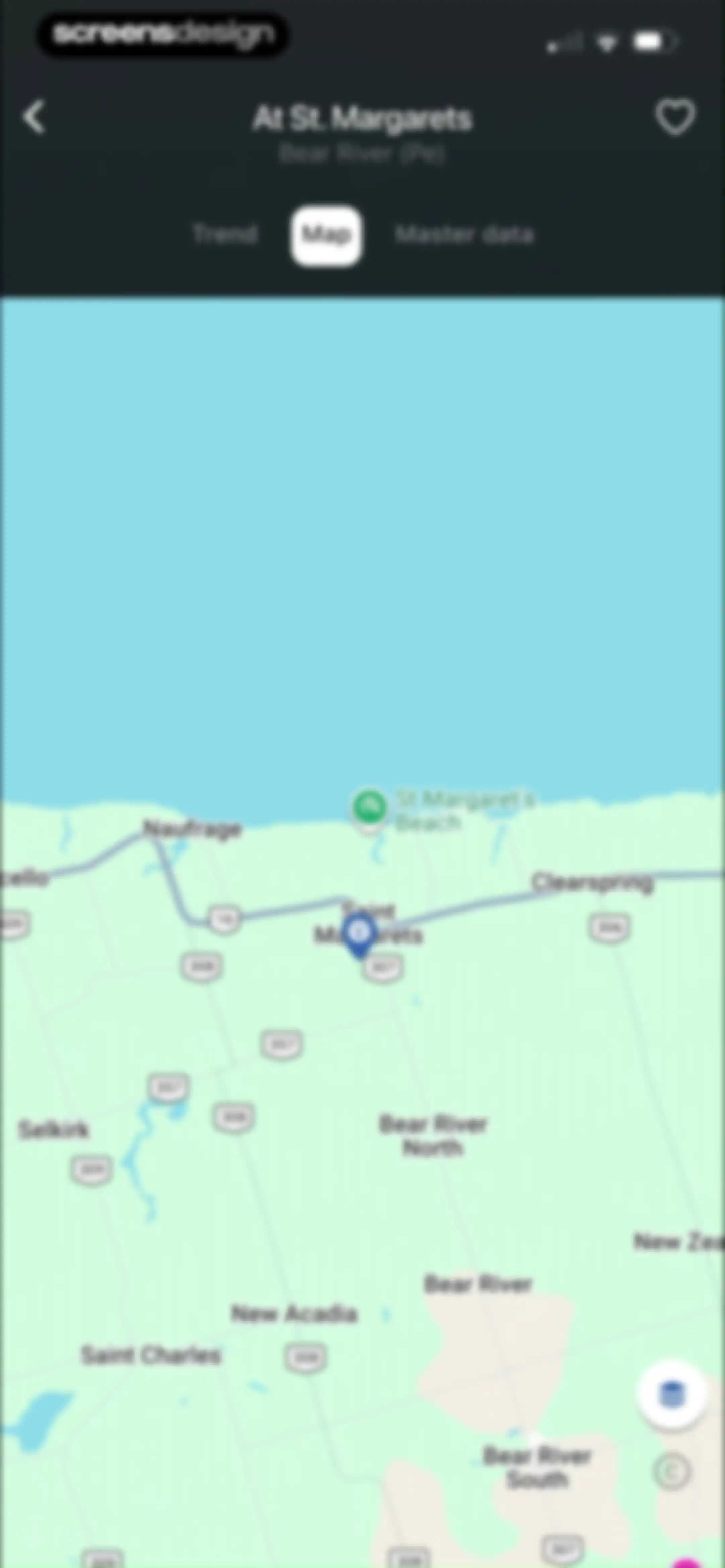 RiverApp - River levels screen 17