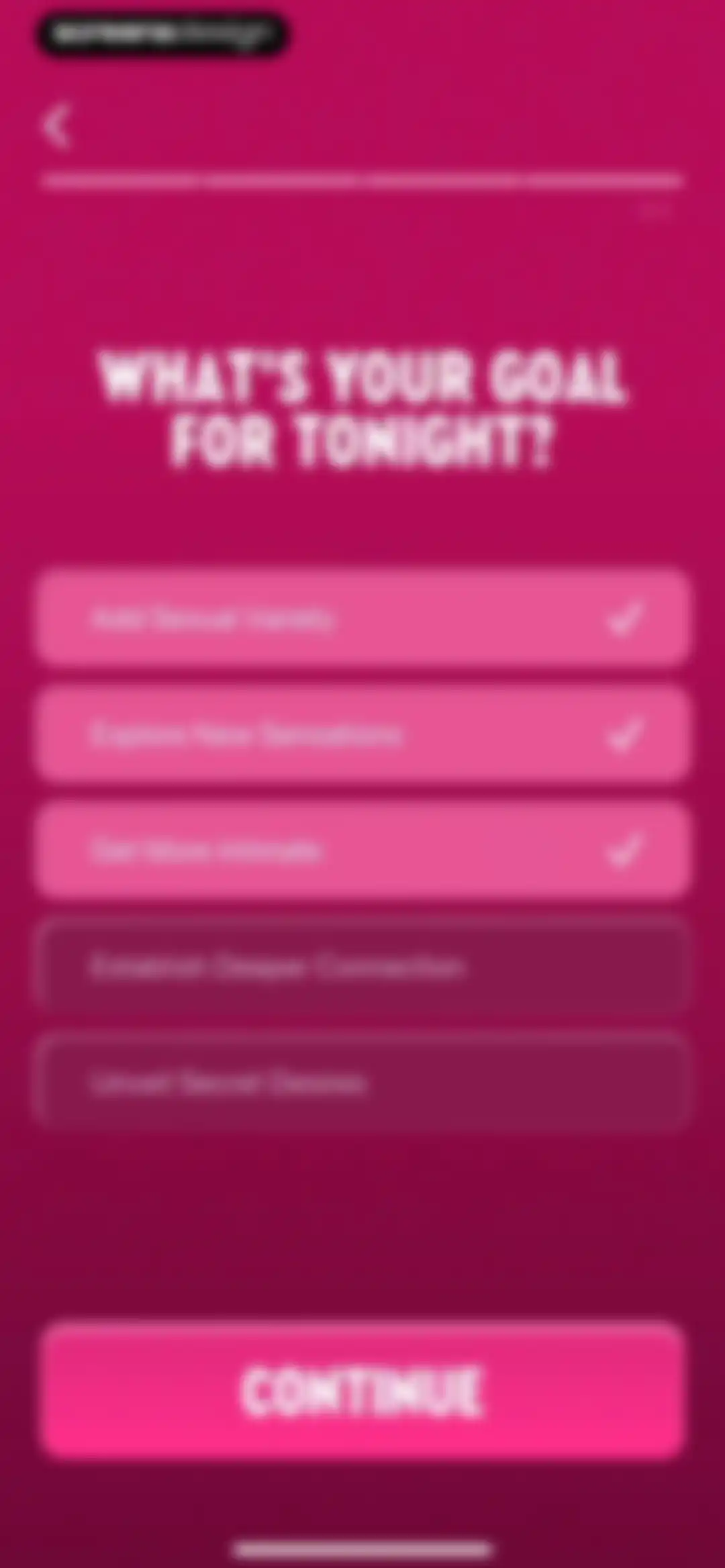 Couples games: Sex Roulette screen 6