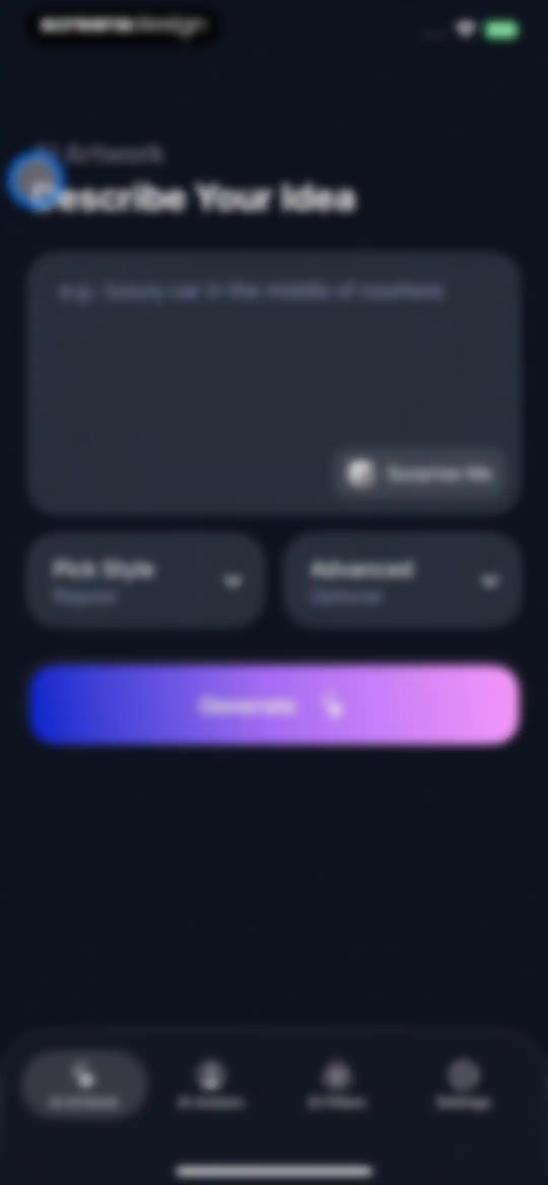 Artica - AI Art Generator screen 7
