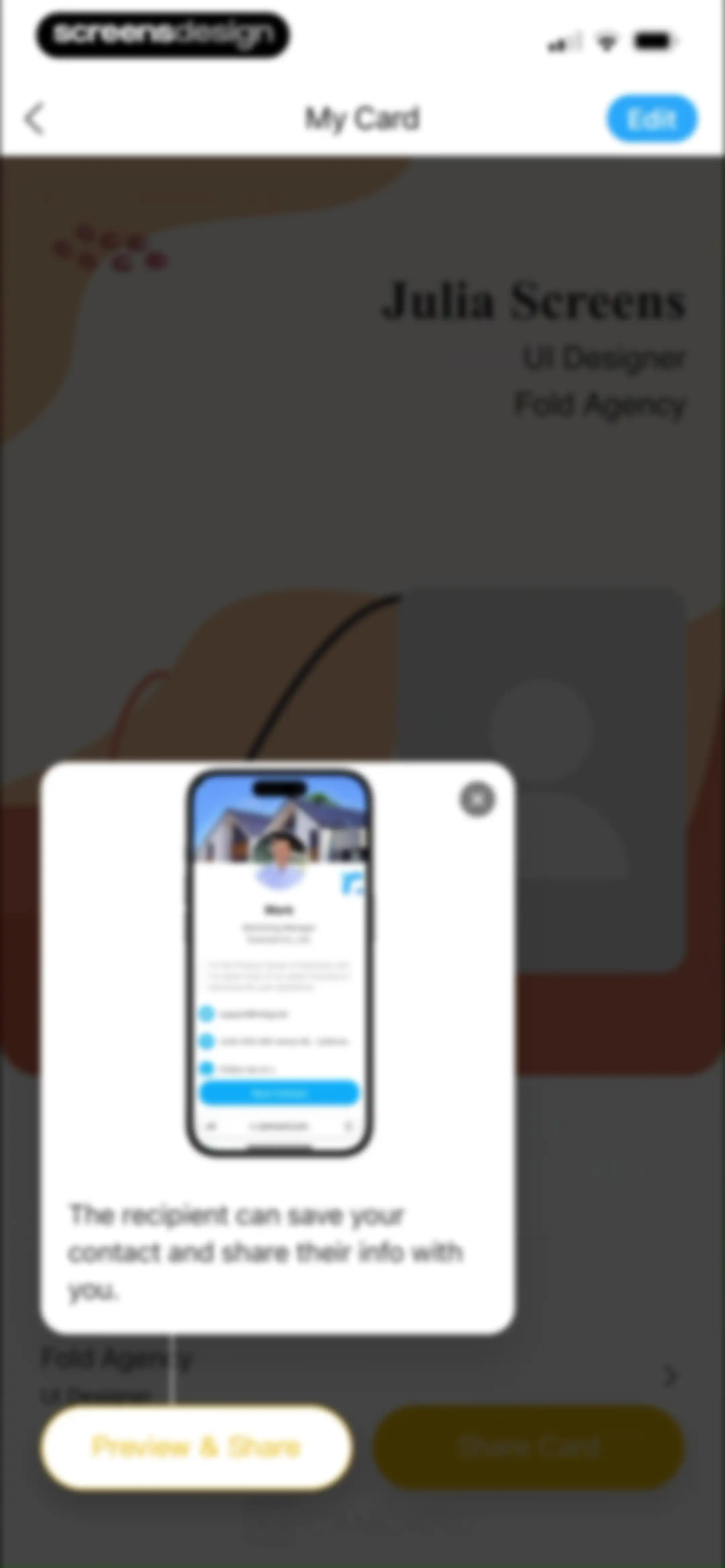 CamCard AI Business Assistant screen 38