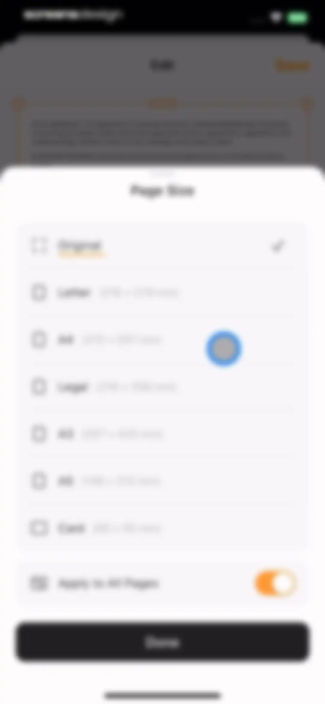 SCAN ACE · PDF Scanner App screen 28