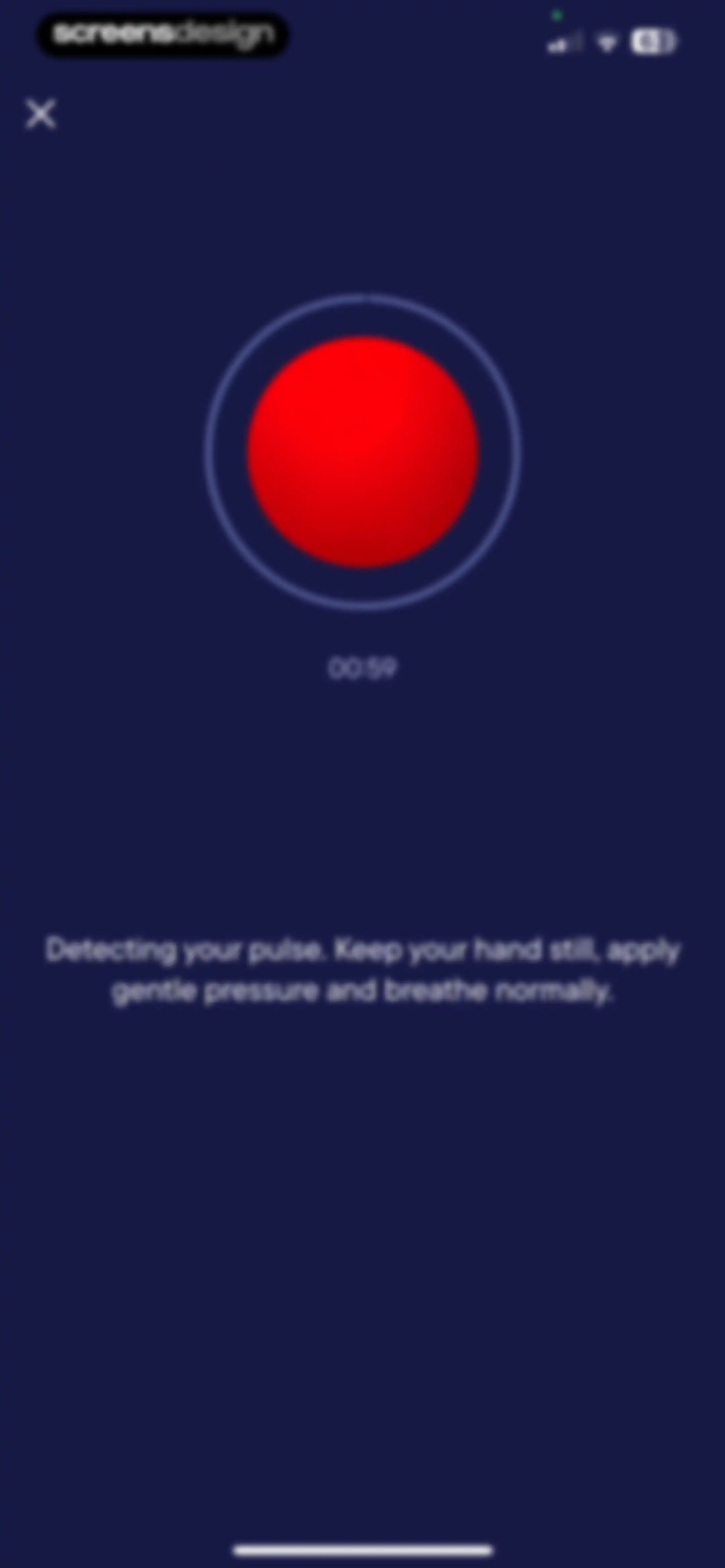 Visible: Pacing for illness screen 36