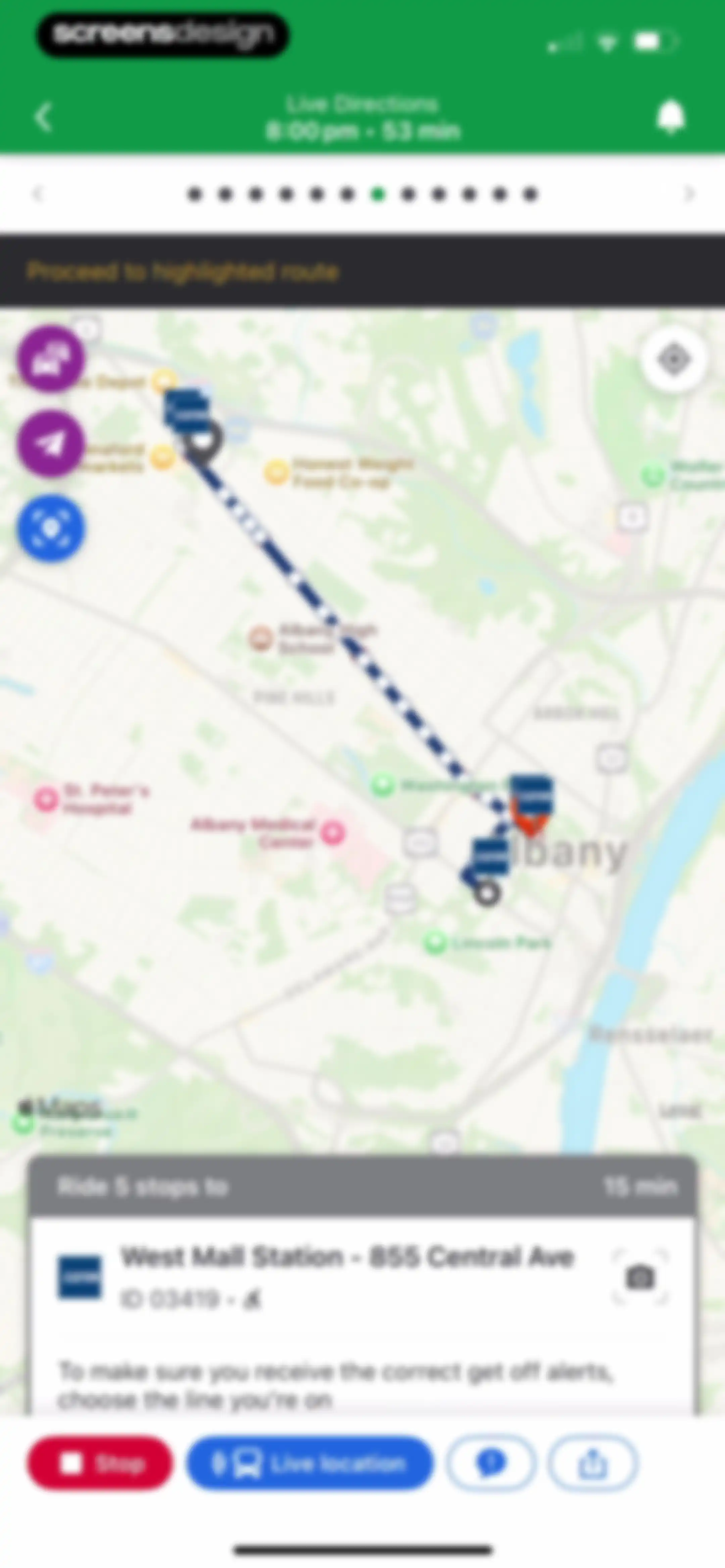 Moovit: Bus & Transit Tracker screen 65