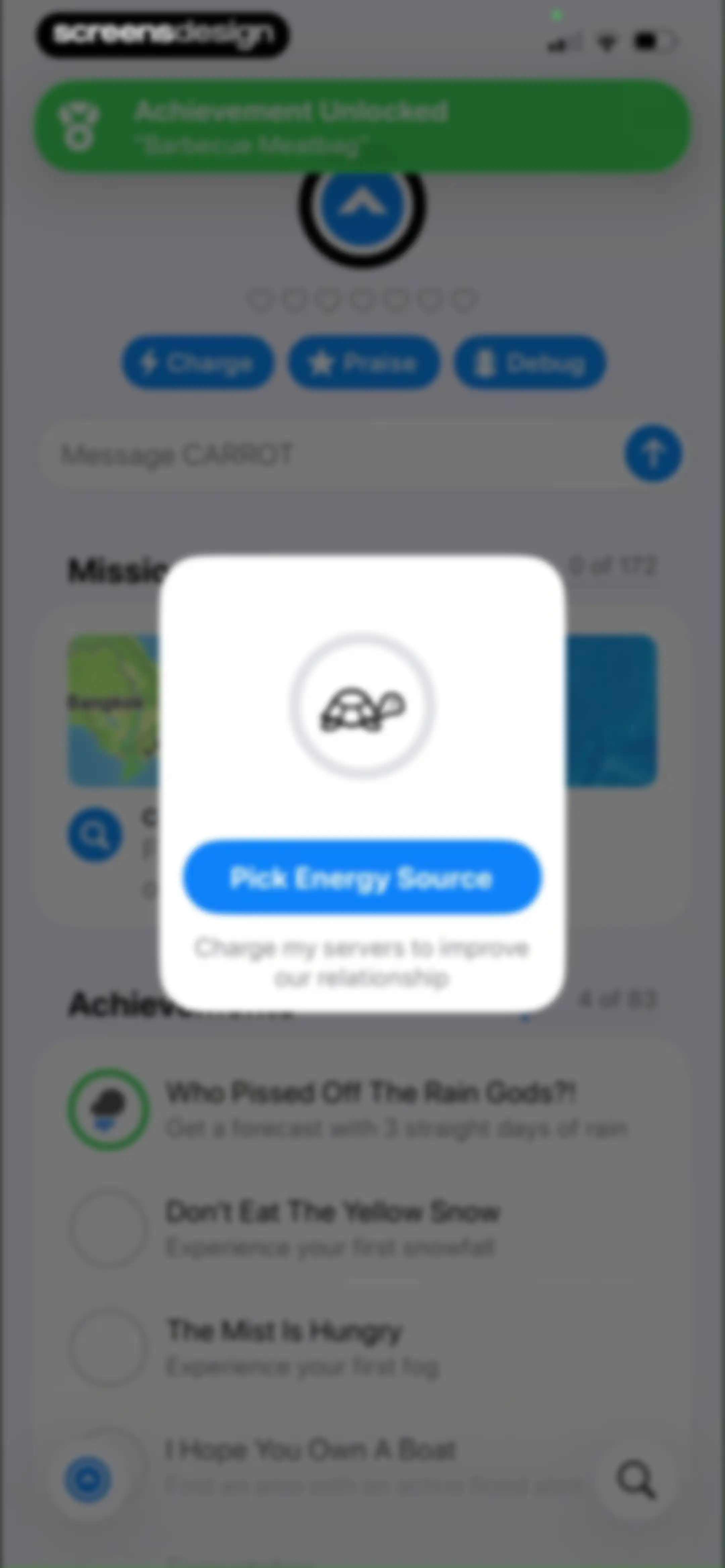 CARROT Weather: Alerts & Radar screen 94