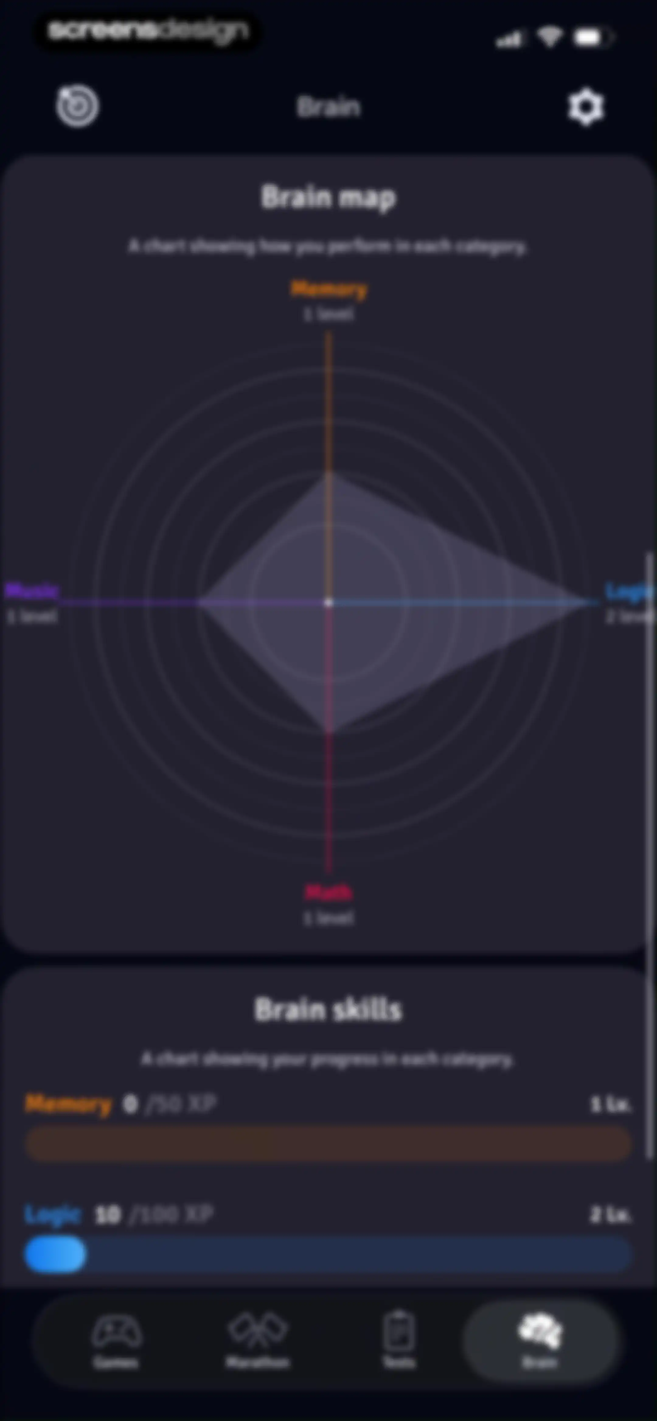 Clever: Brain Training Games screen 123