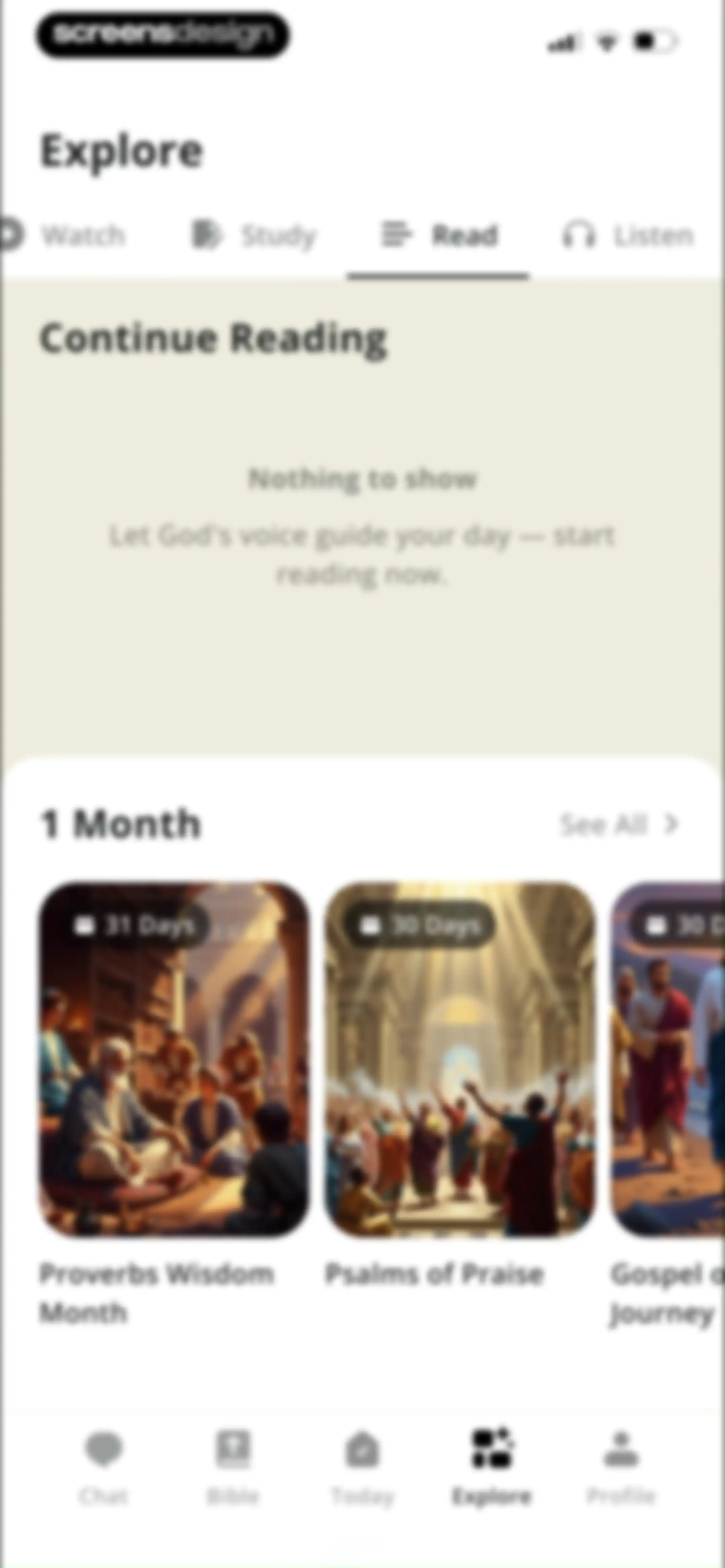 Bible Path: Prayers & Widgets screen 93